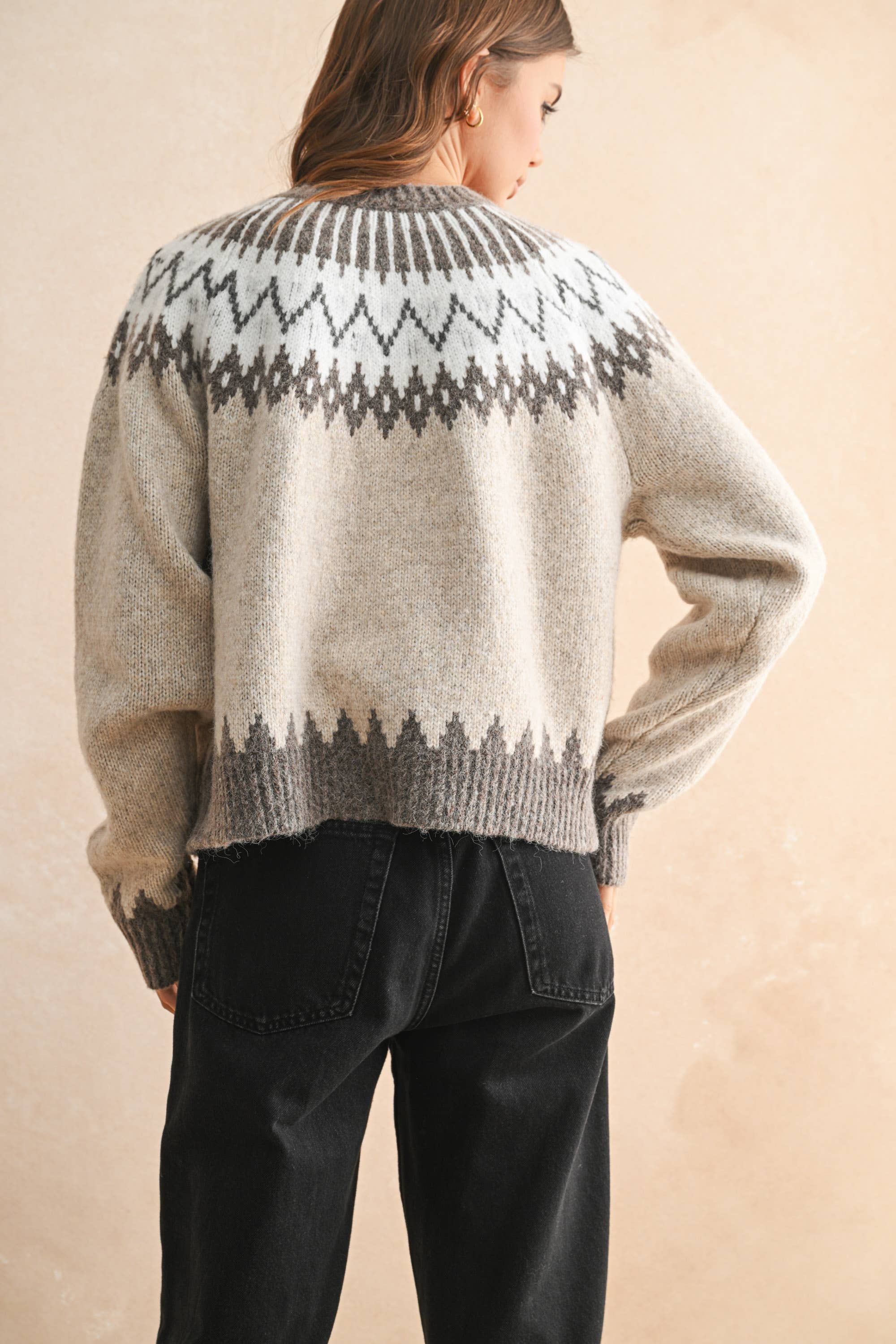 Nordic Knitted Cardigan