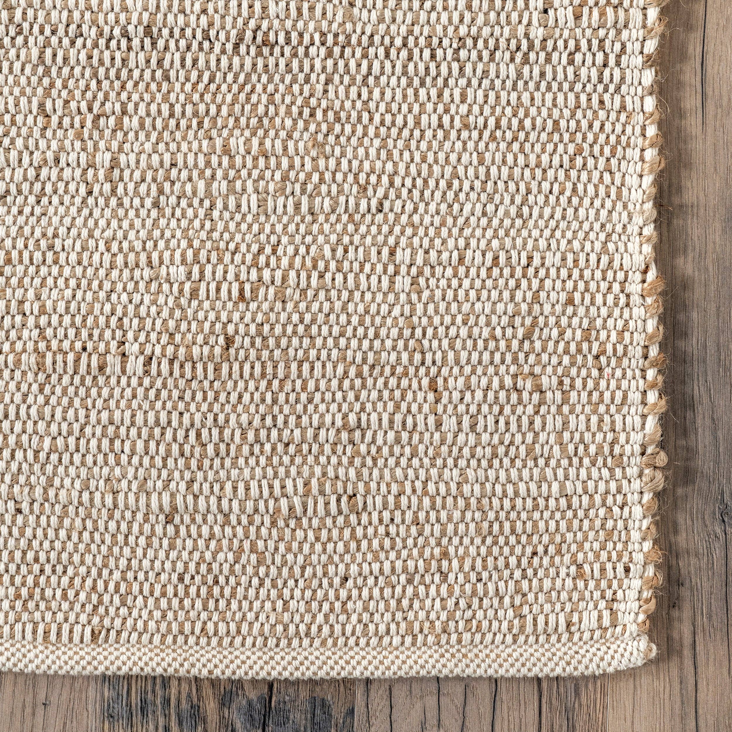 Jute Blend Natural Area Rug