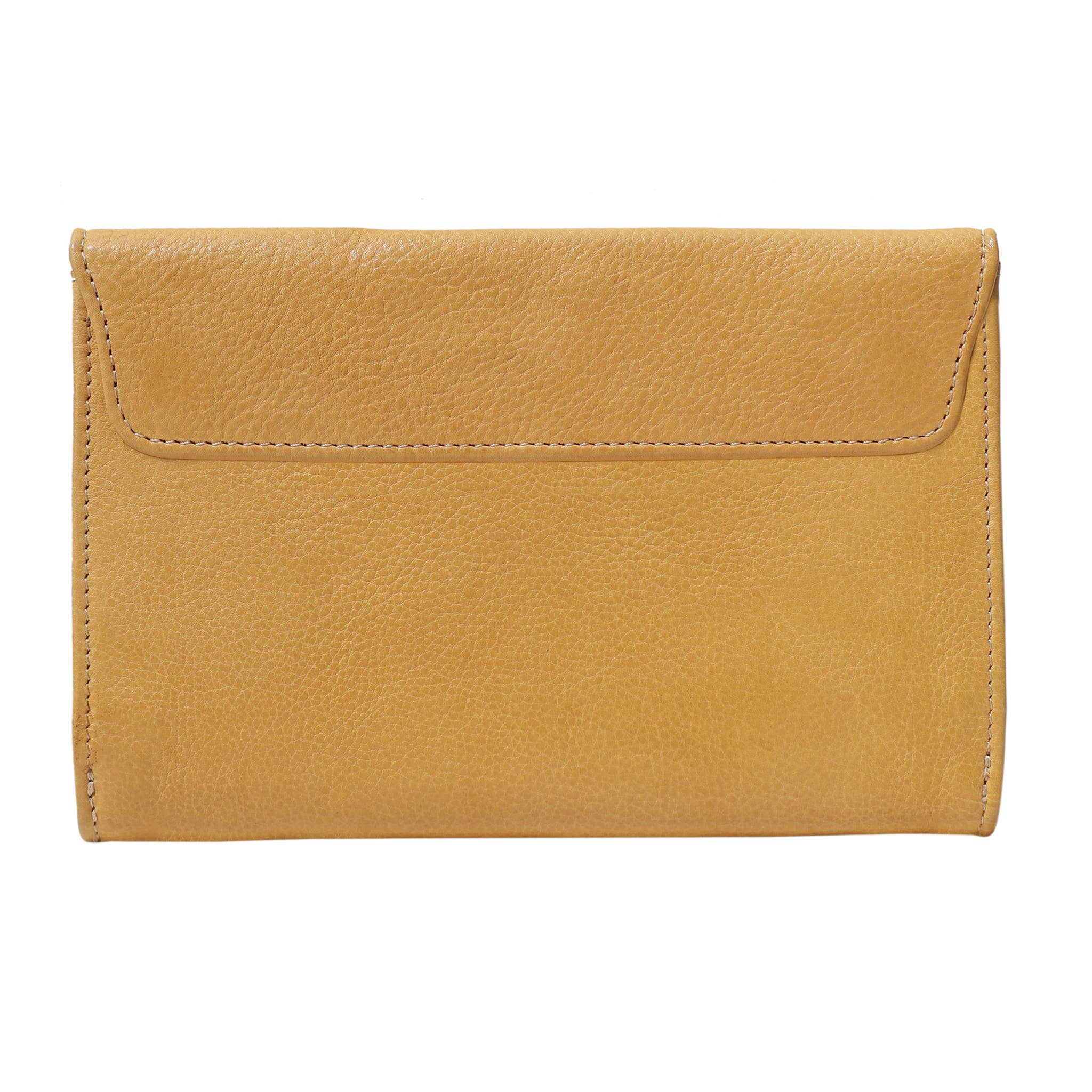 Dos Handcrafted Leather Wallet: Camel