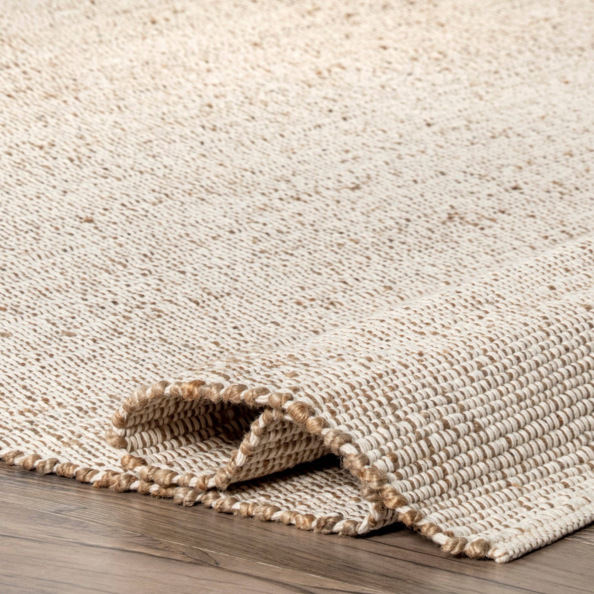 Jute Blend Natural Area Rug