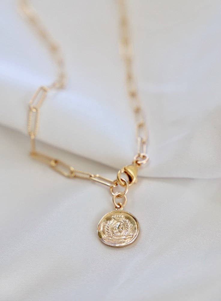 The Lora Coin Necklace