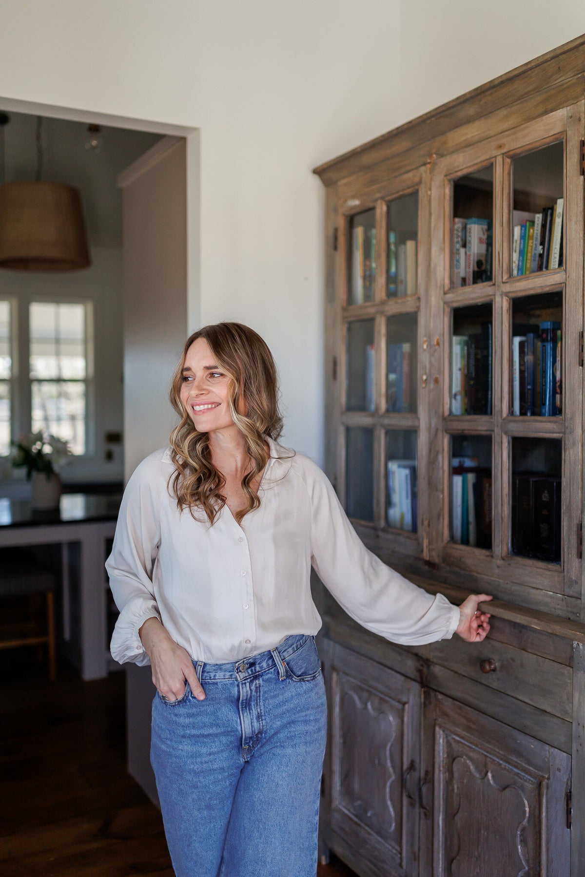 Interior designer Jessa Myer in her Heritage Homestead project