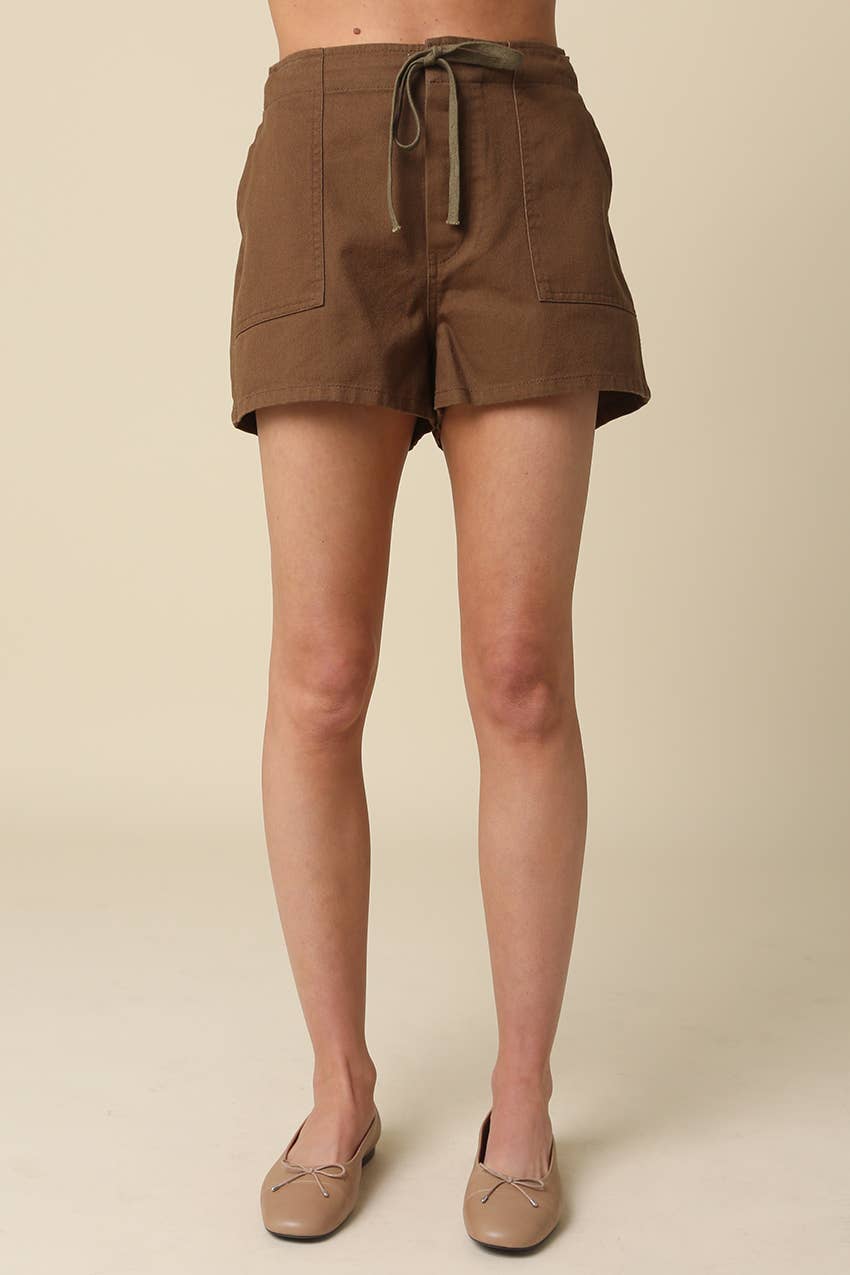 Skye Cargo Drawstring Shorts
