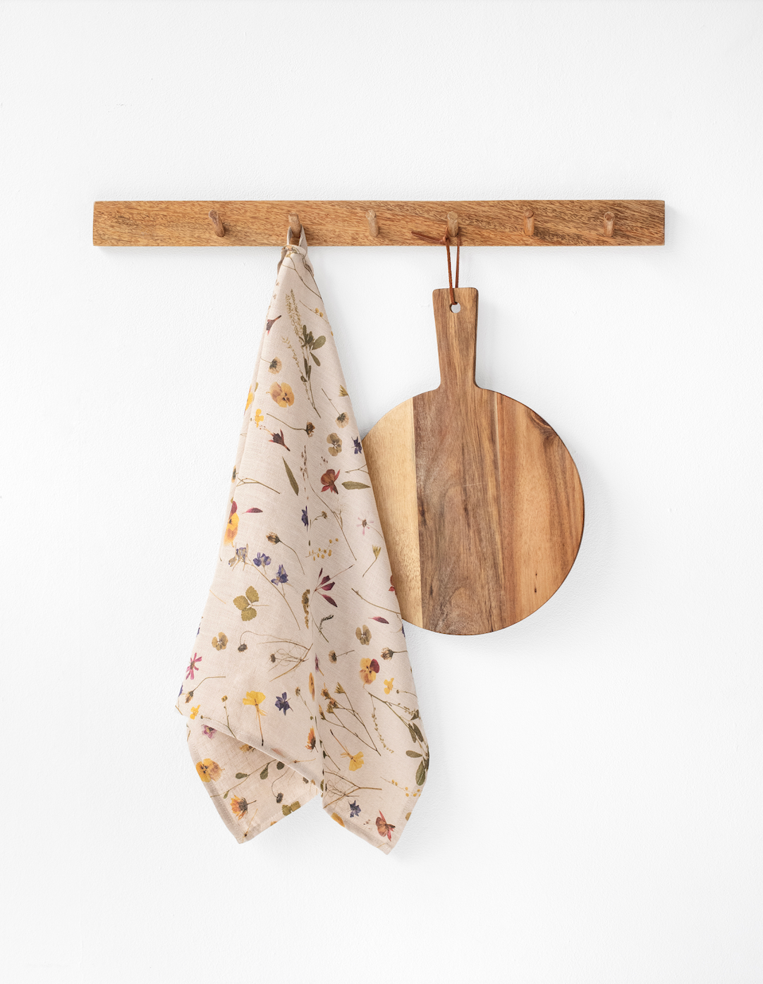 Botanical Linen Tea Towel