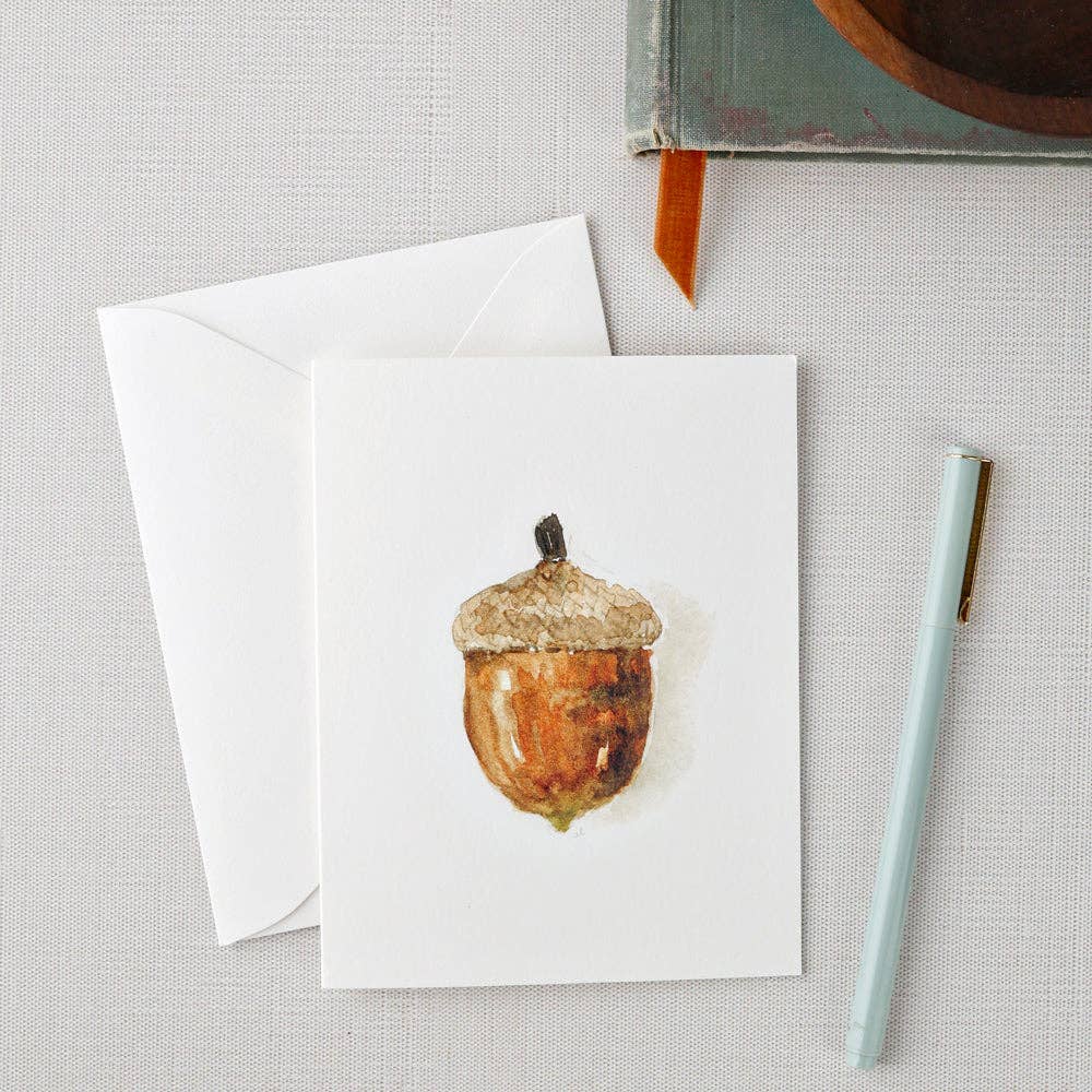 Assorted Autumn Notecards: Set of 8