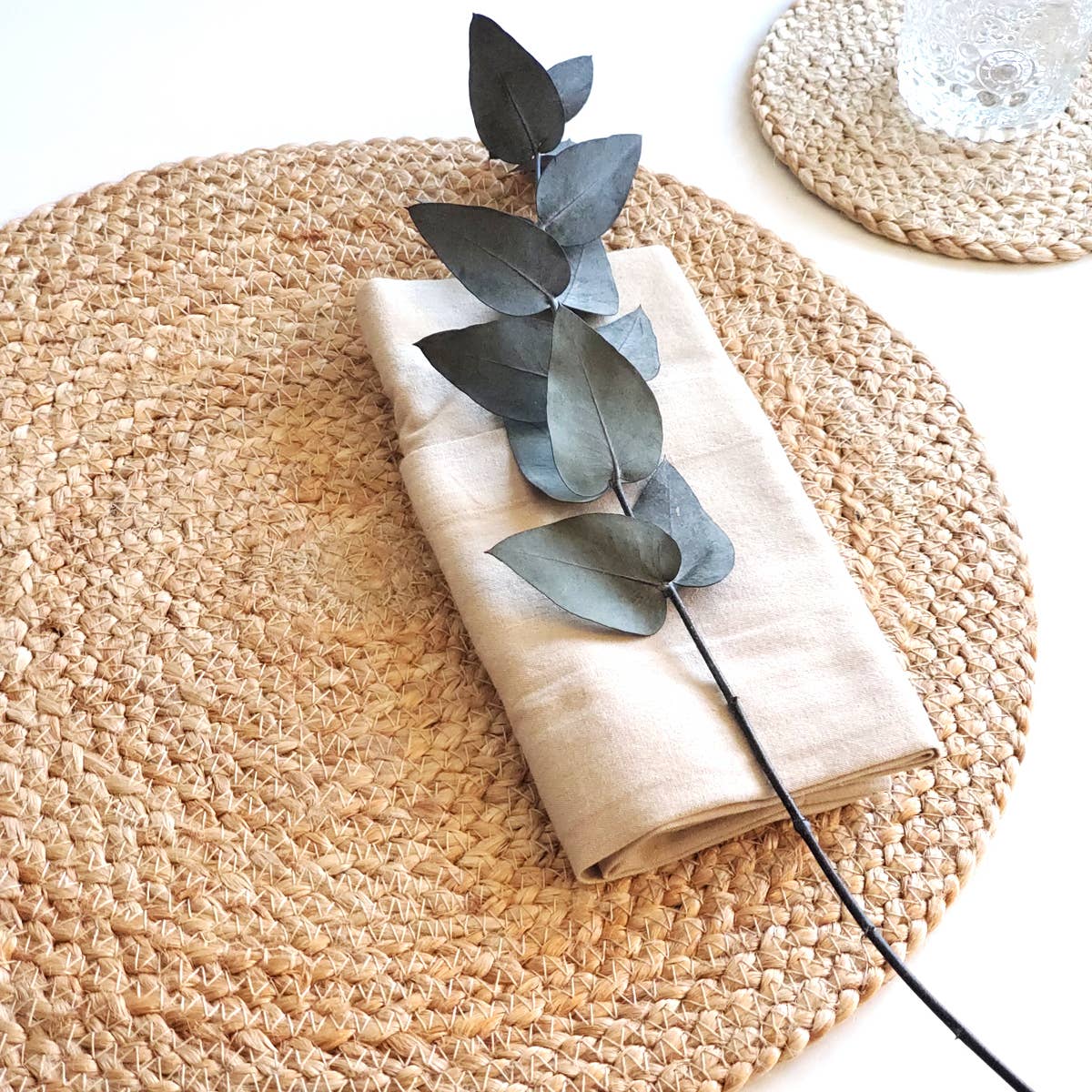 Handwoven Jute Placemat - Set of 4