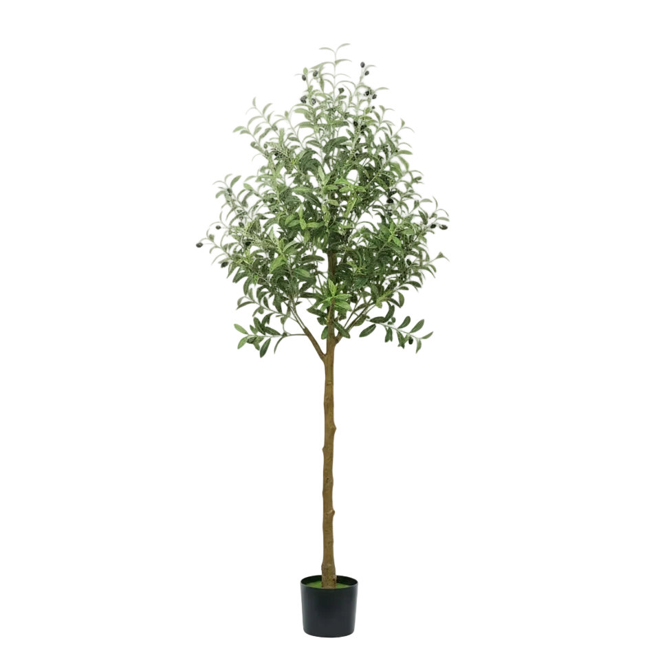 Faux Olive Tree: 7'
