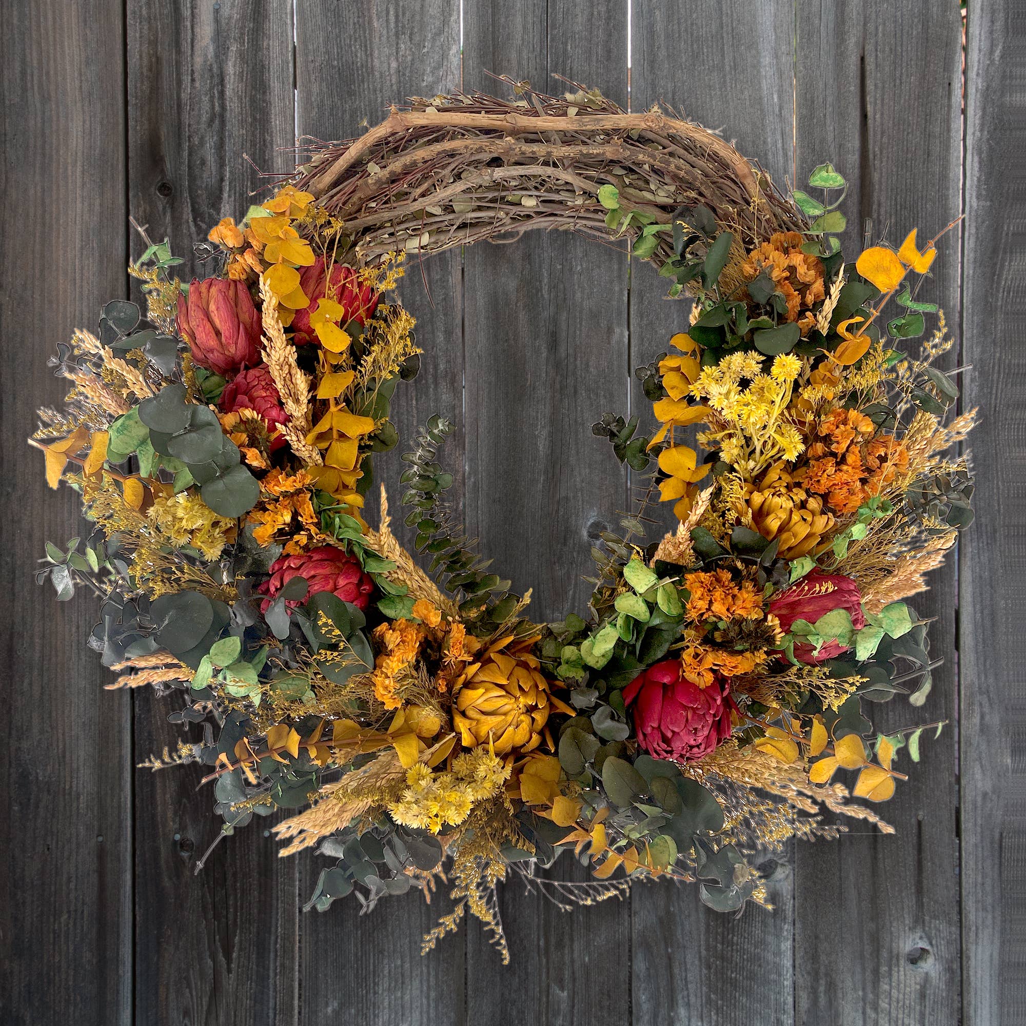 Ann Fall Floral Wreath