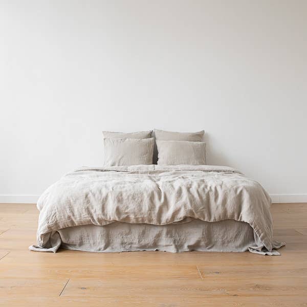European Linen Duvet: Natural (King)
