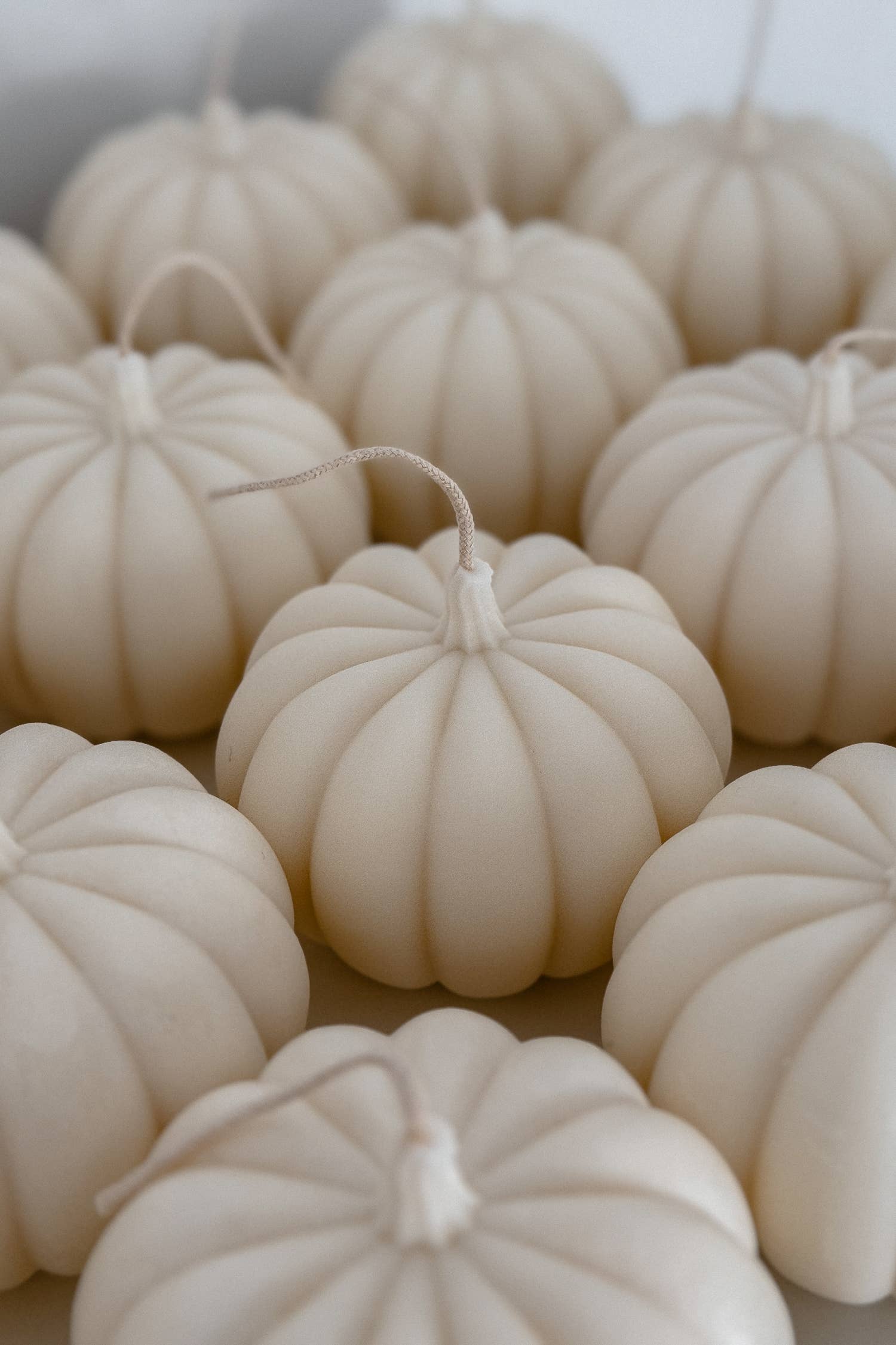Cream Pumpkin Candle