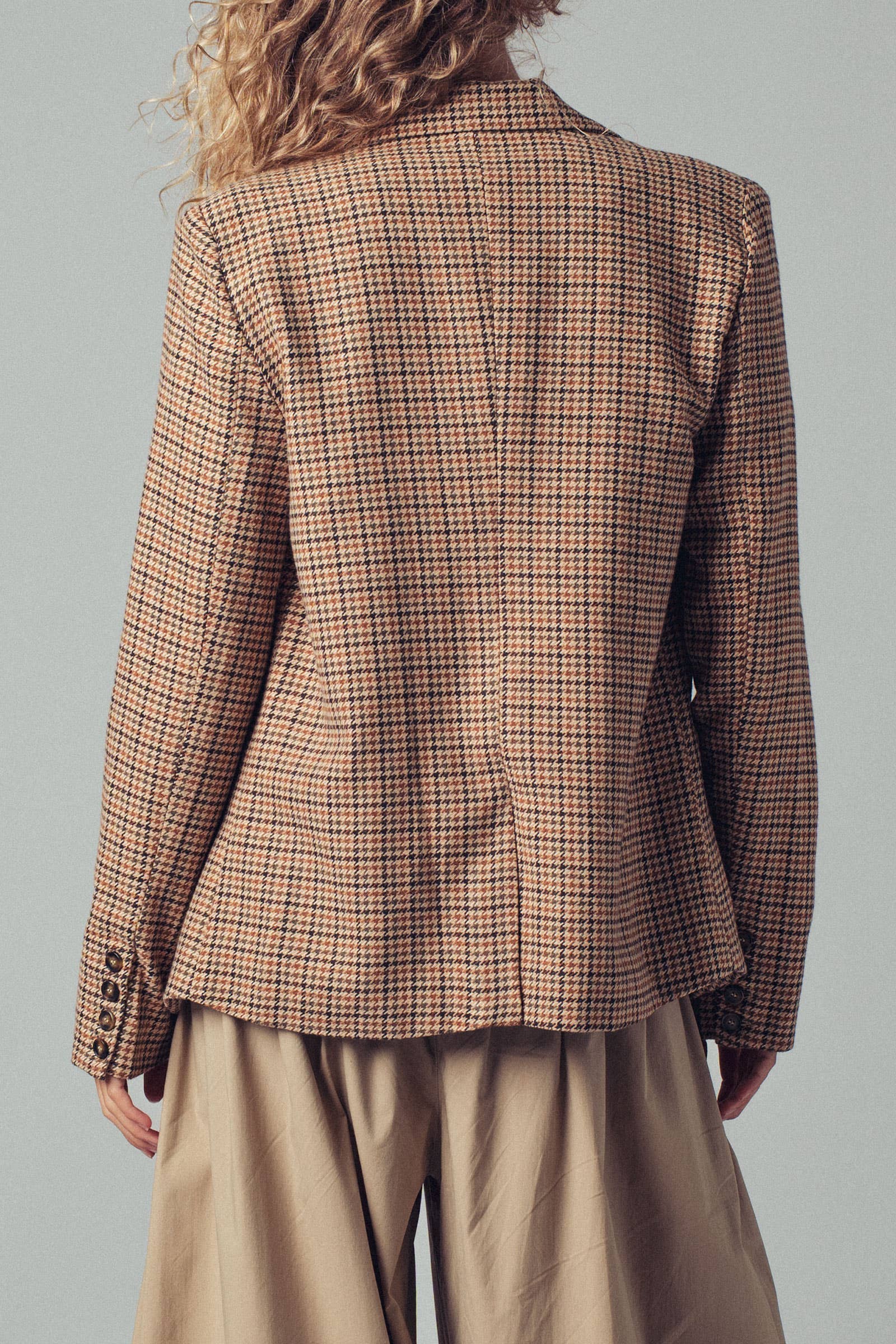 Houndstooth Blazer