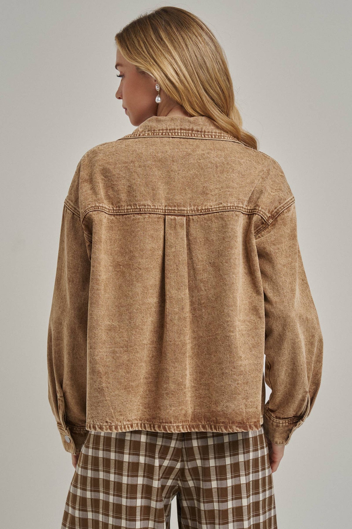 Vintage Washed Western Shacket