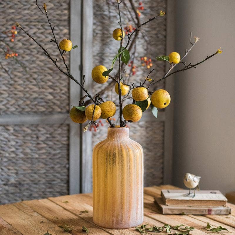 Yellow Apple & Pear Stem