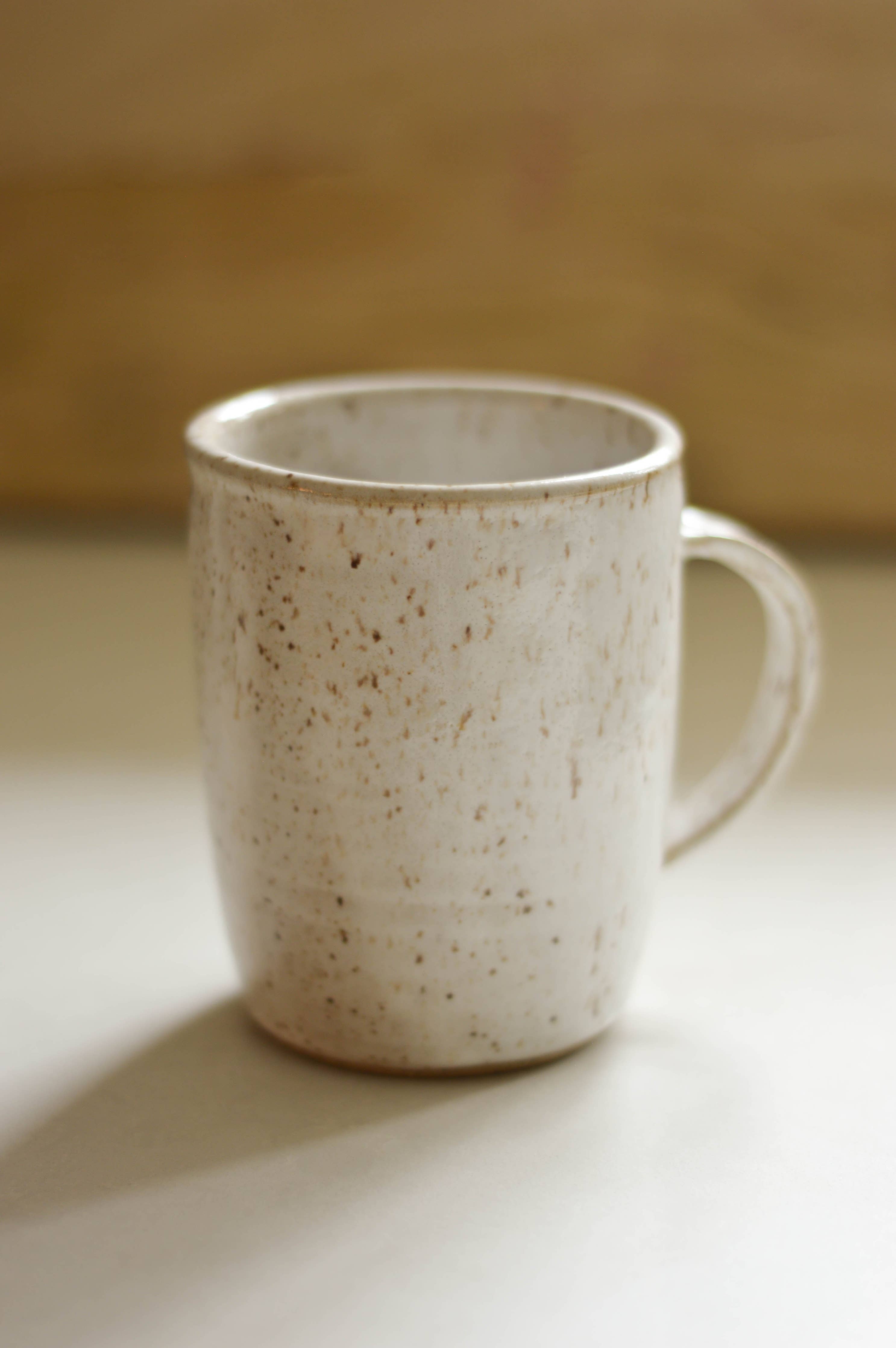 Travelers Mug: Antique White