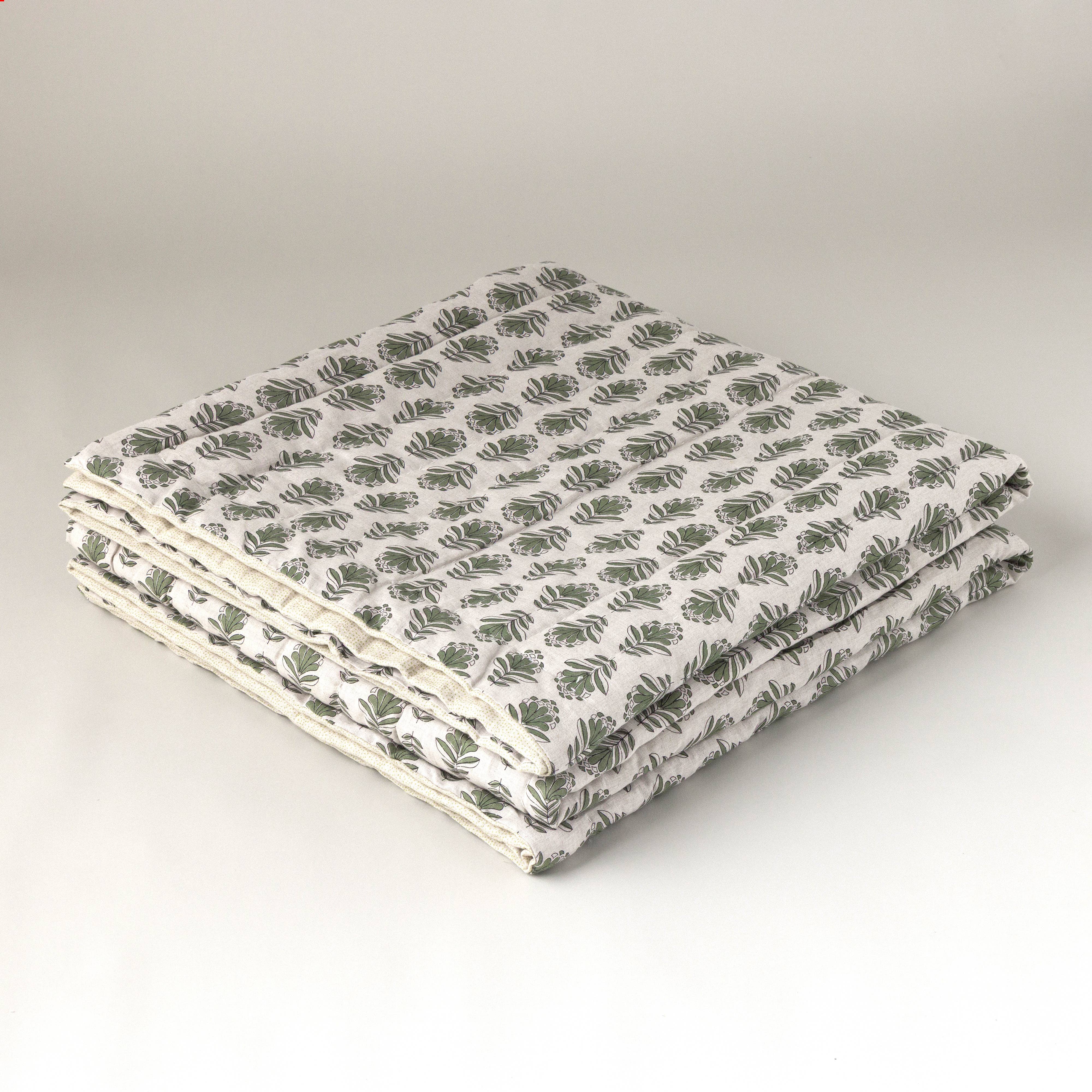 Charlie Block Print Quilt