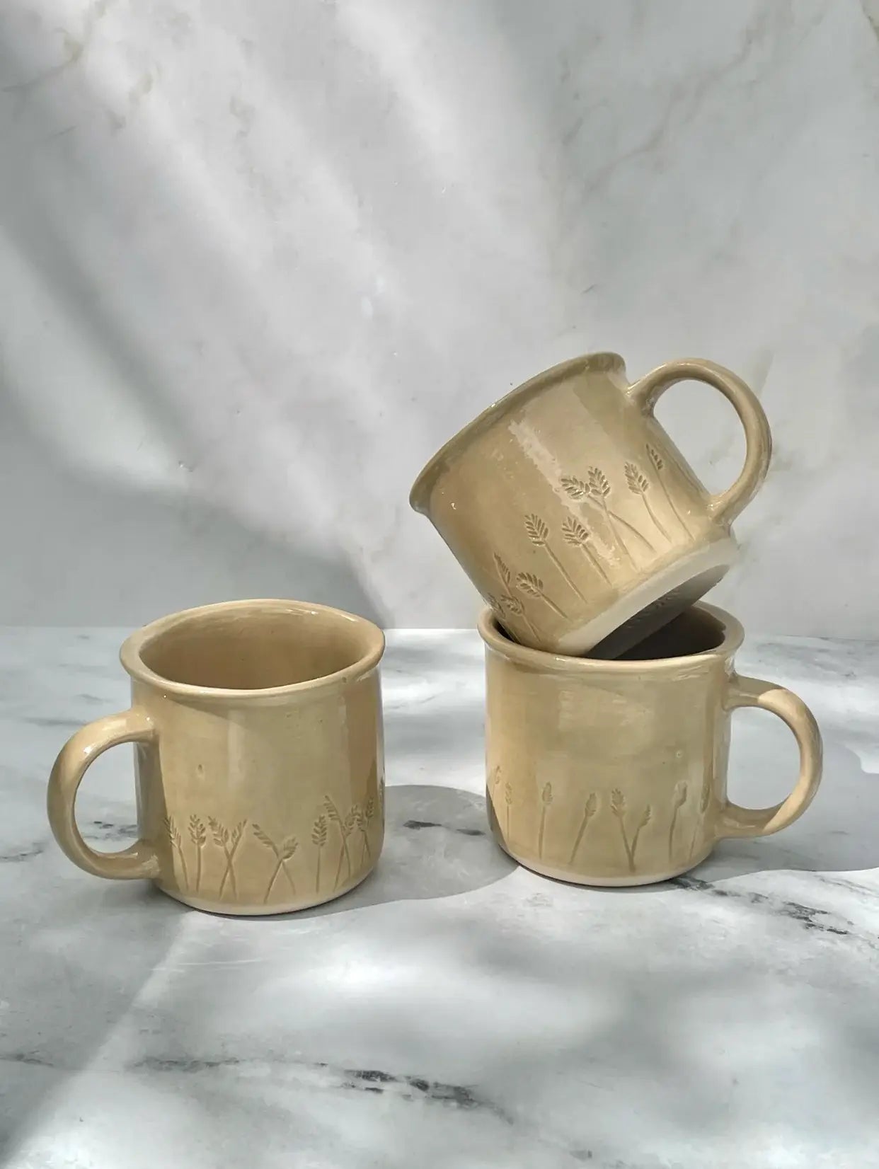 Ceramic Field Mug: Wheat