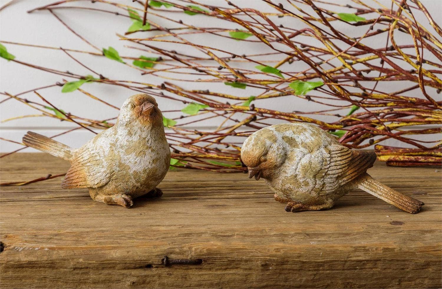 Weathered Birds: Set of 4