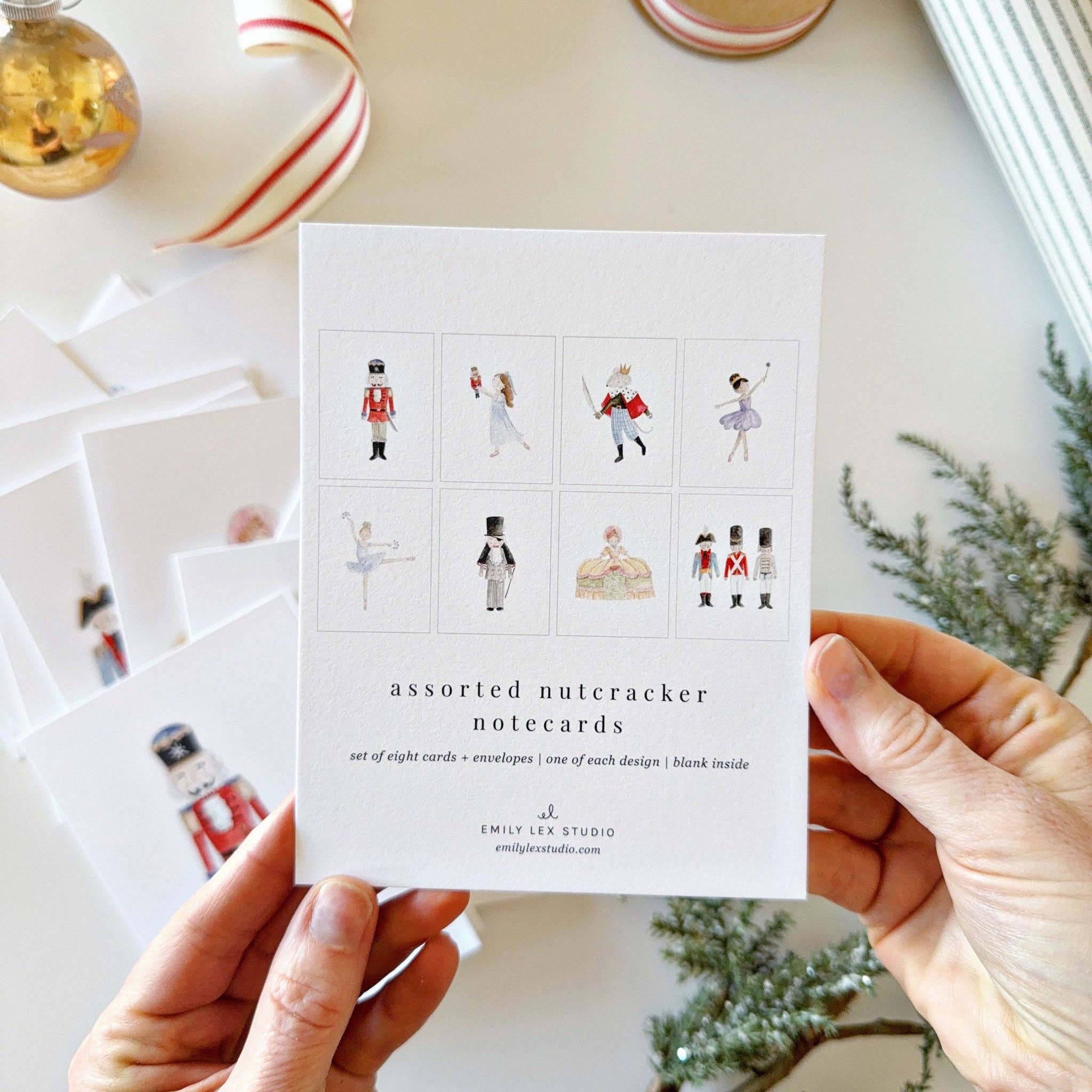 Nutcracker Assorted Notecard Set