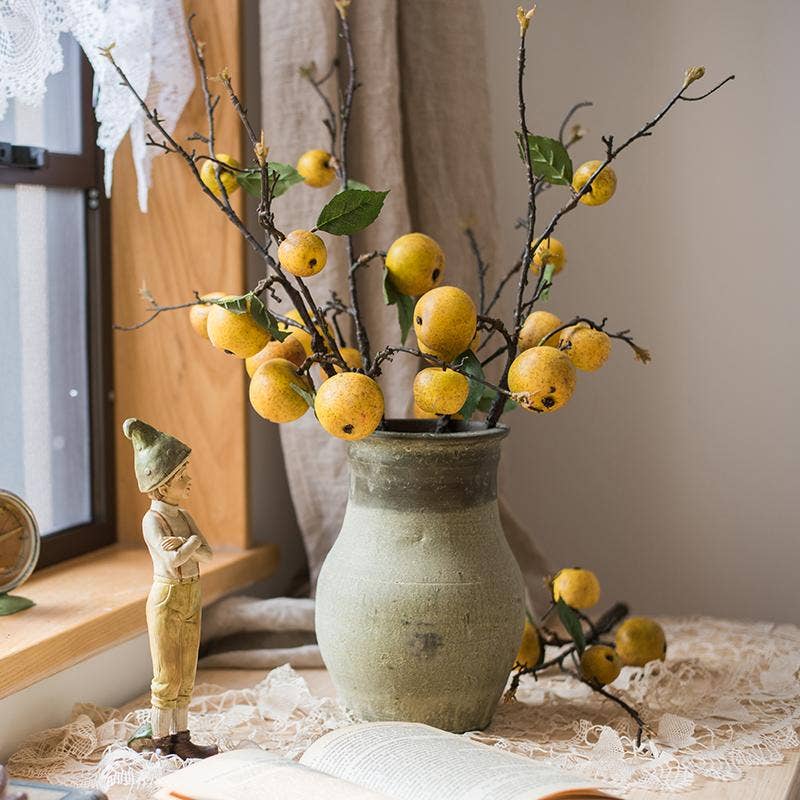 Yellow Apple & Pear Stem