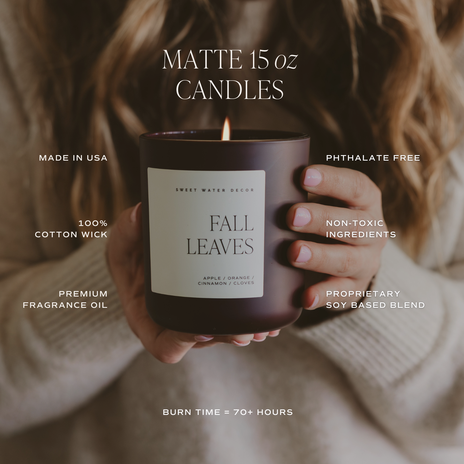 Warm & Cozy 15 oz Candle