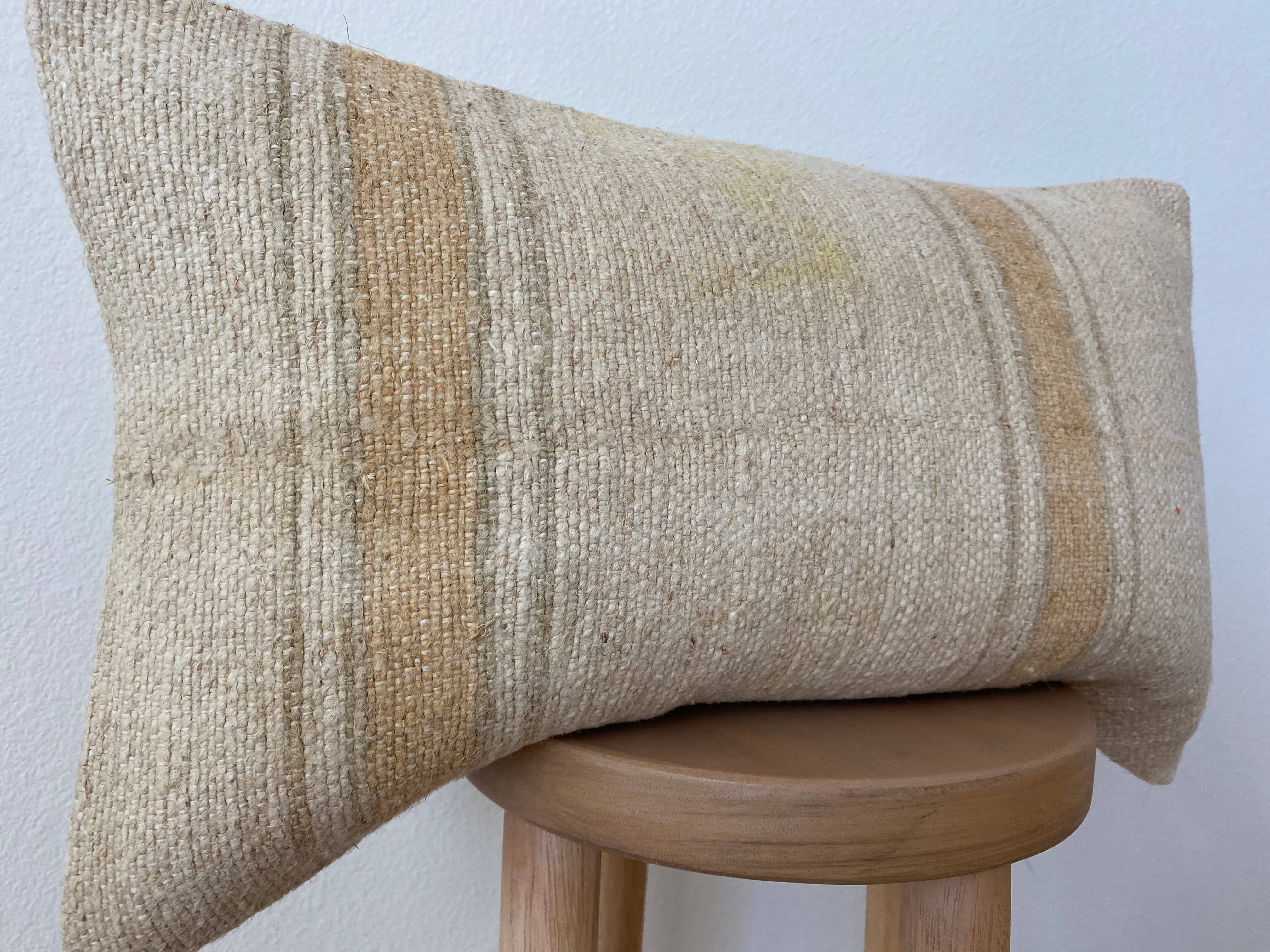 Turkish Hemp Lumbar Pillow