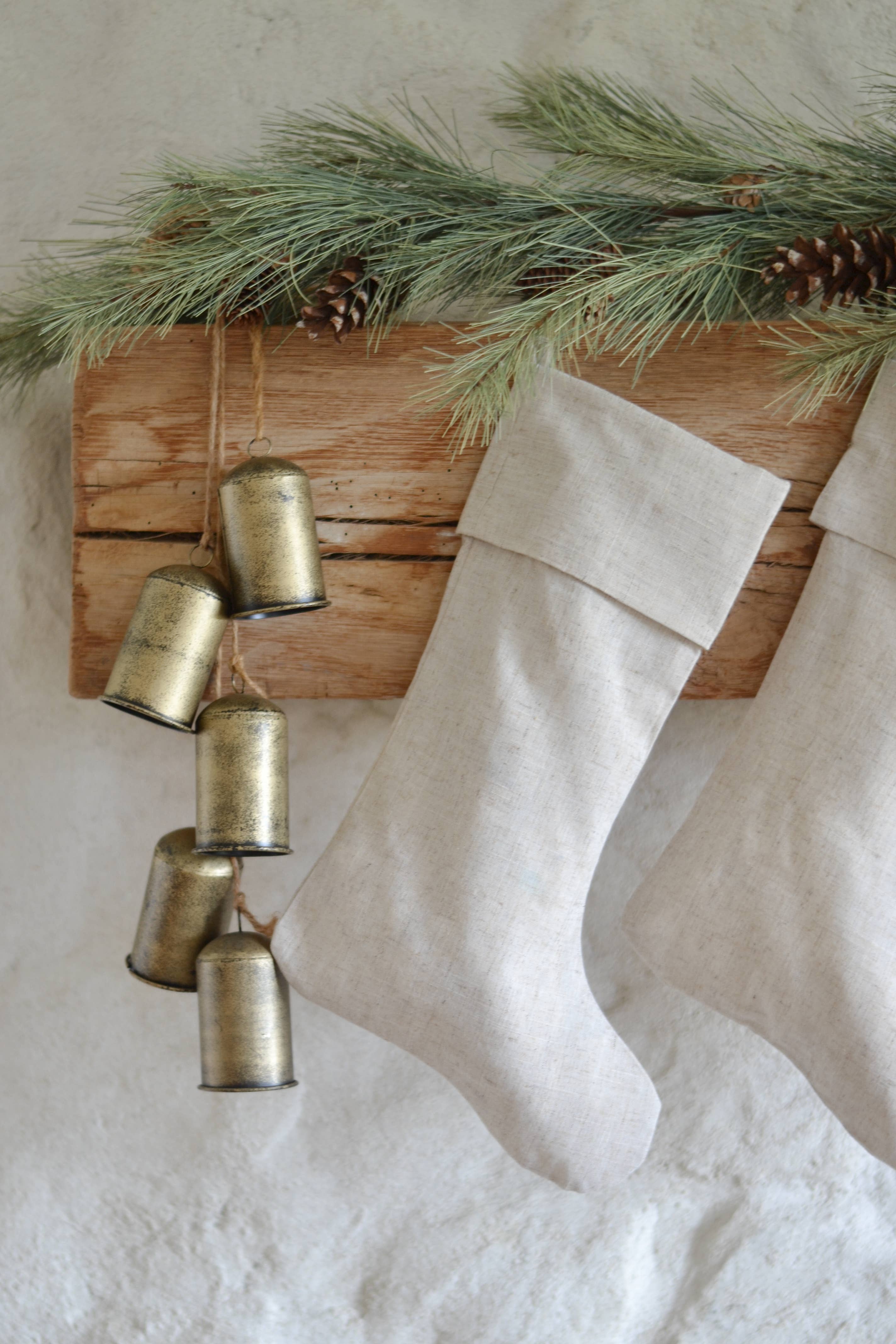 Heritage Linen Christmas Stocking