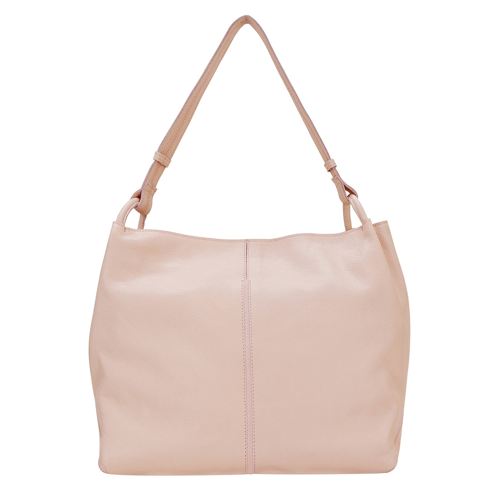 Breigh Leather Tote: Cognac