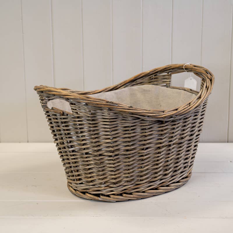 Lined Basket with Ears