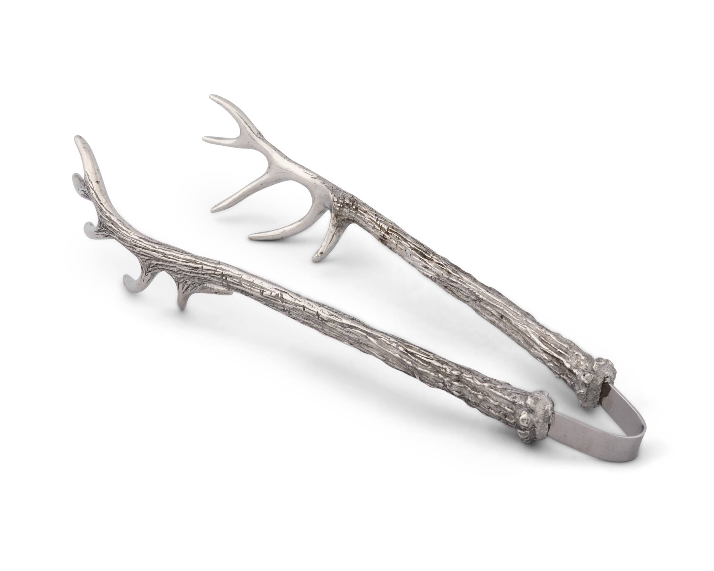 Pewter Antler Tongs