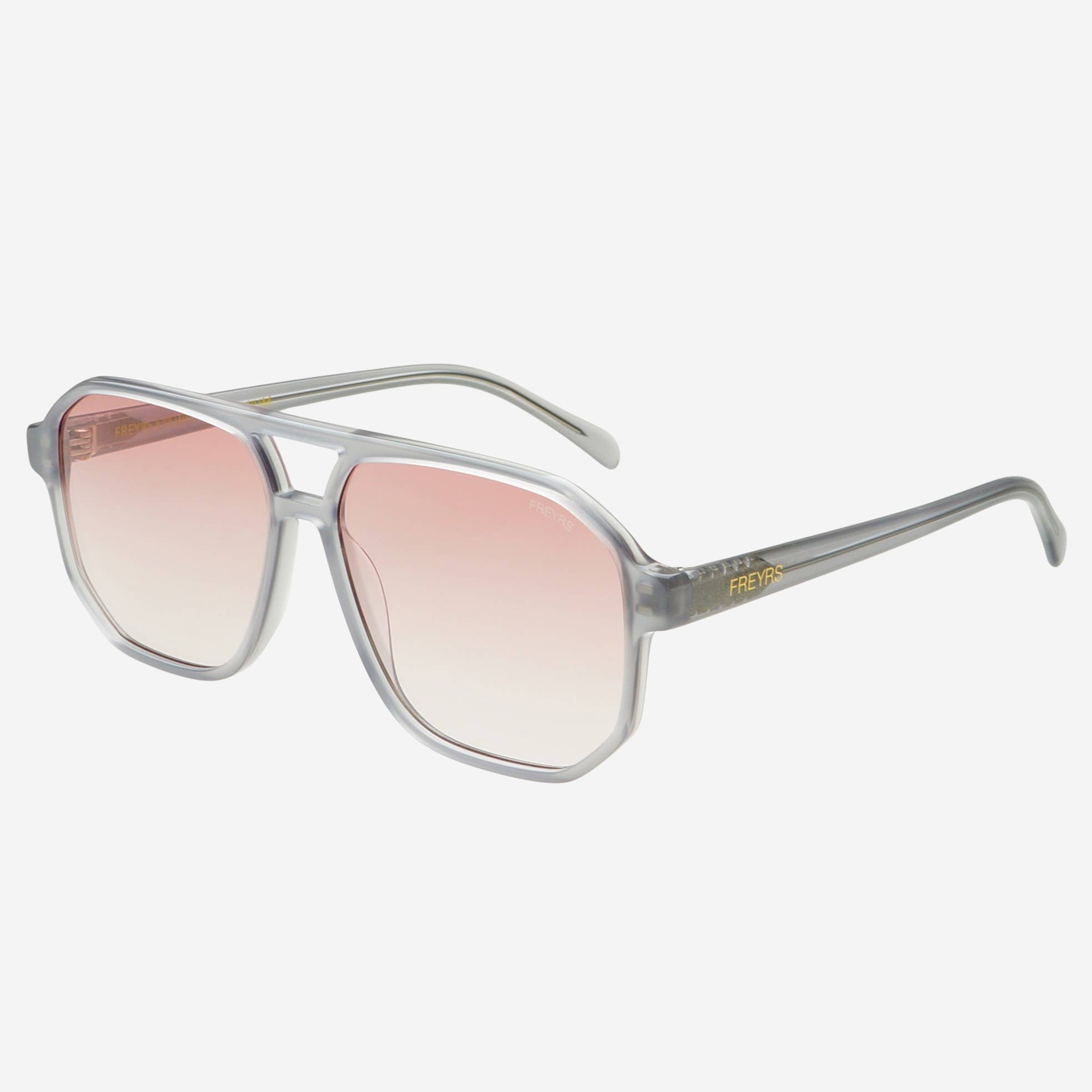 Billie Aviator Sunglasses: Gray