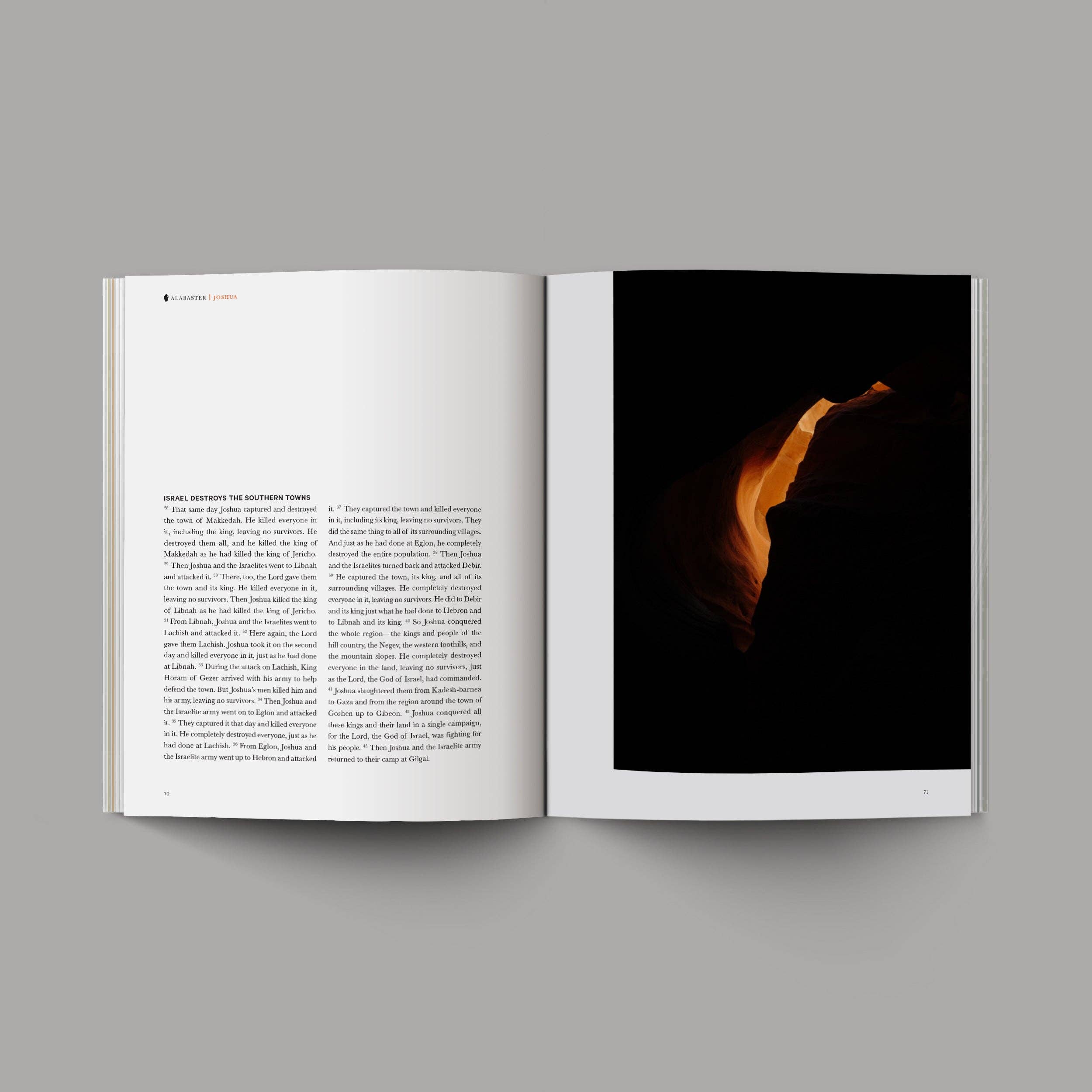 The Book of Joshua | Coffee Table Book