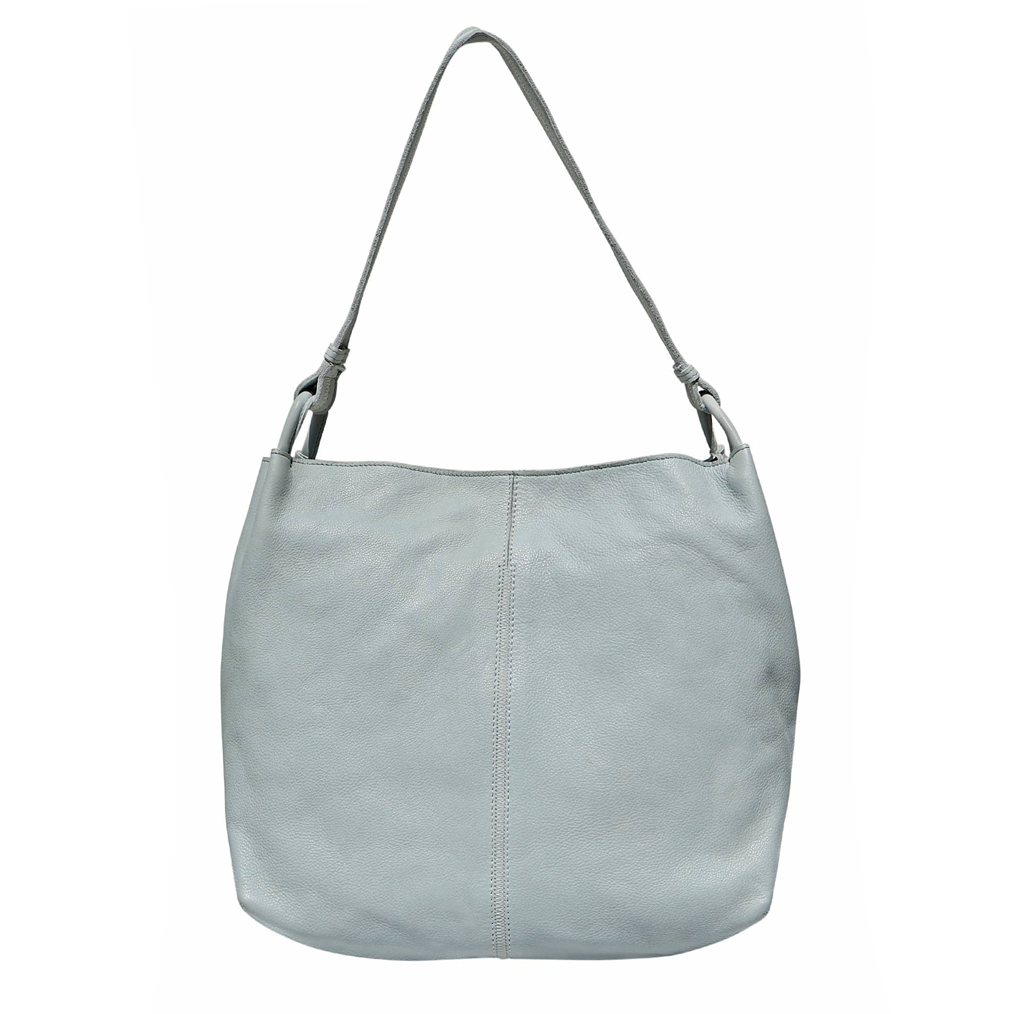 Breigh Leather Tote: Cognac