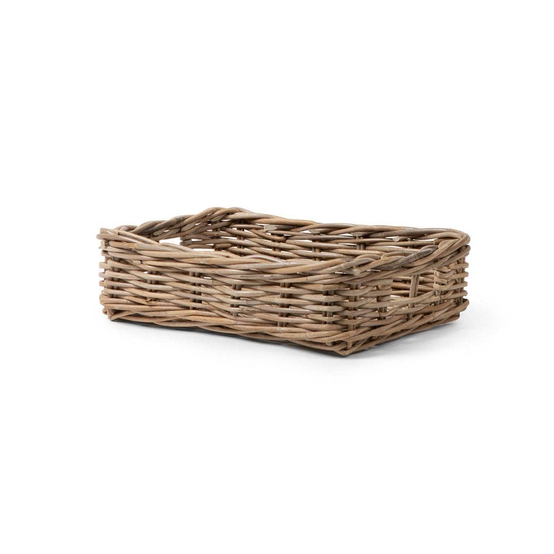 Rattan Rectangle Tray: Large