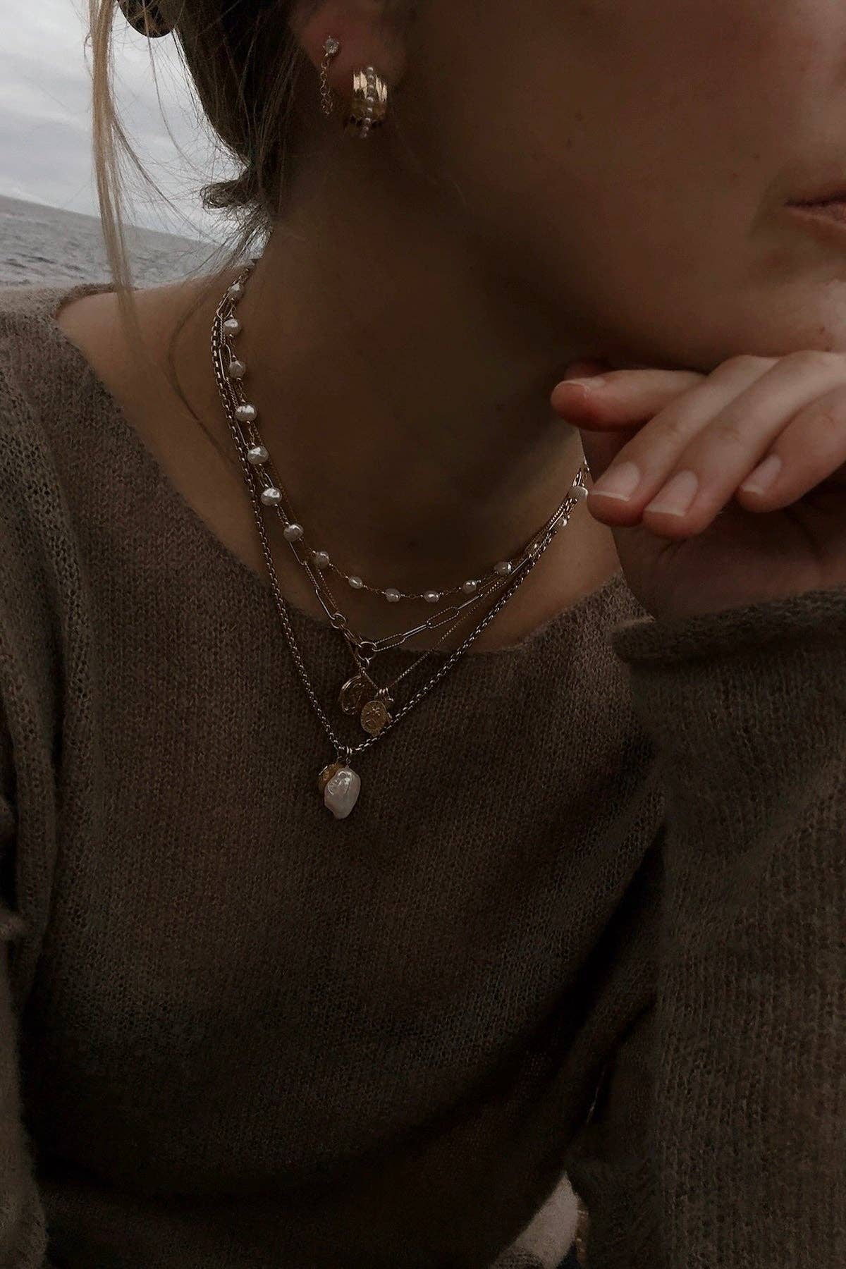 Pearl Chain Necklace
