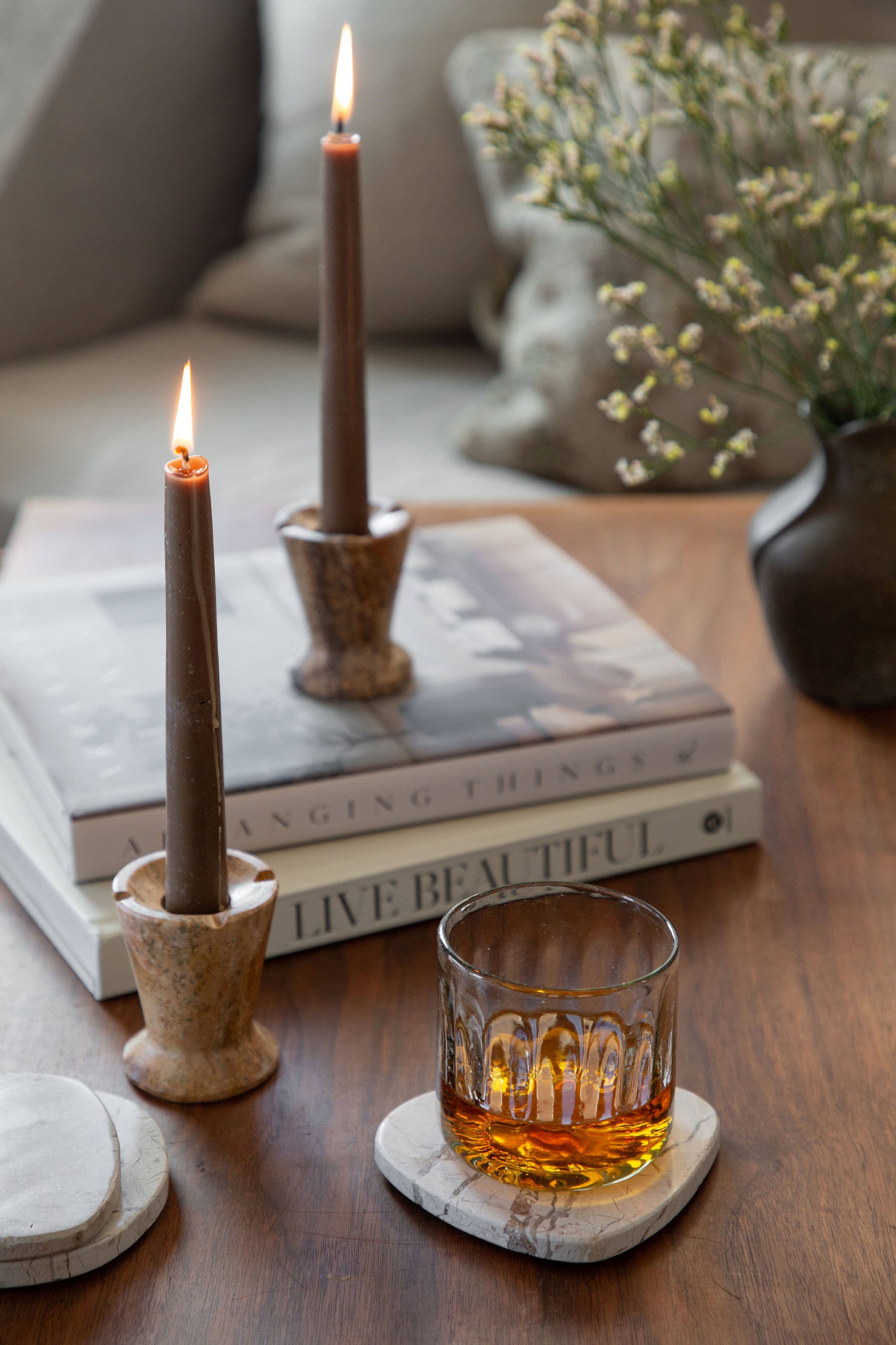 Handblown Fluted Tumbler: Small