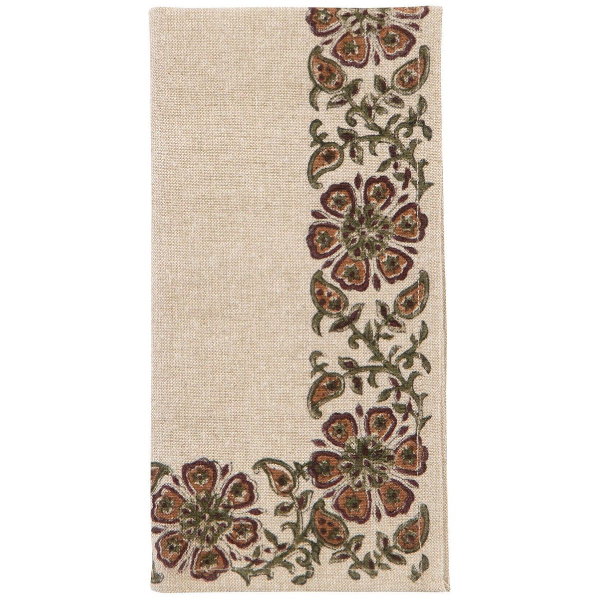 Elysian Block Print Napkins: Set of 4
