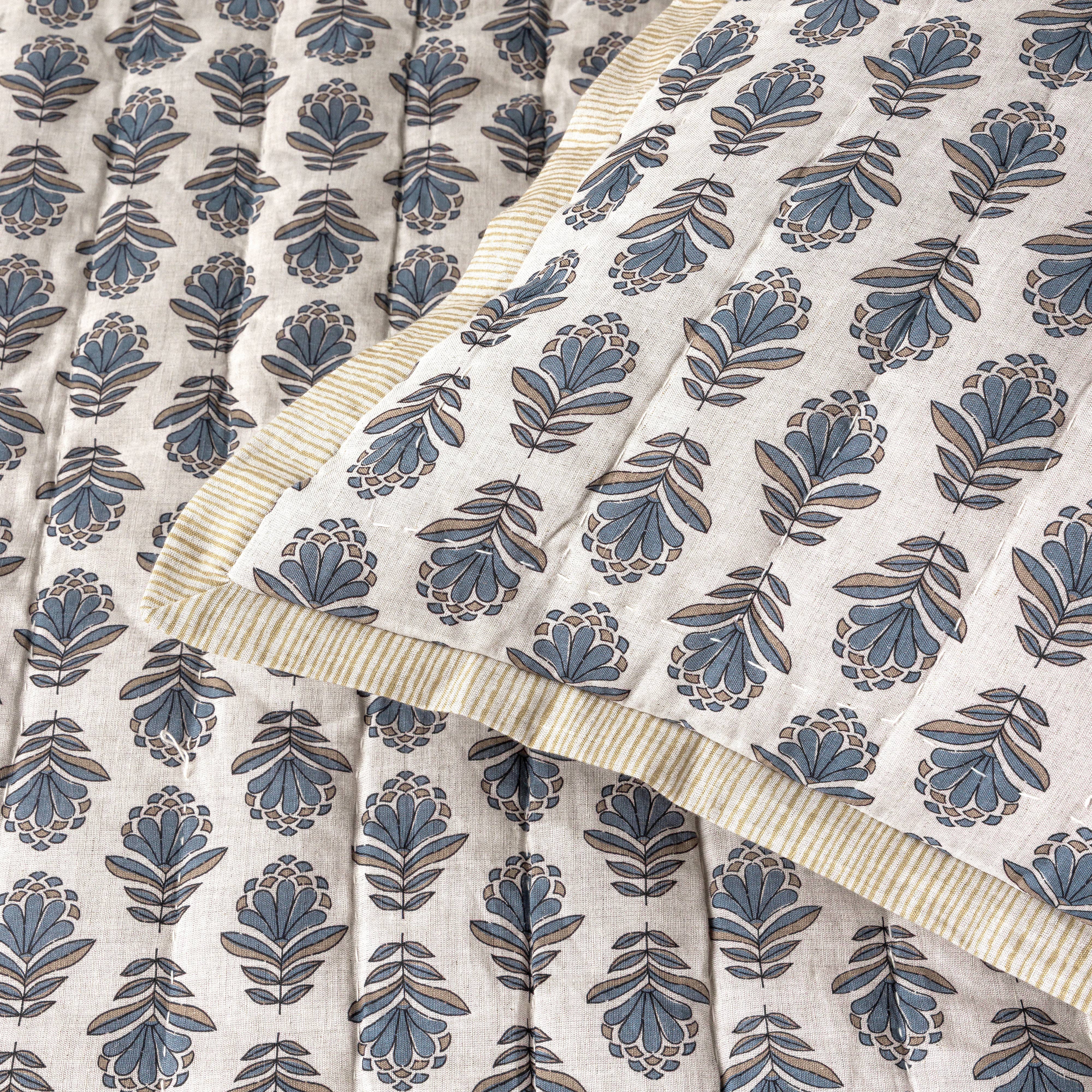 Charlie Block Print Quilt