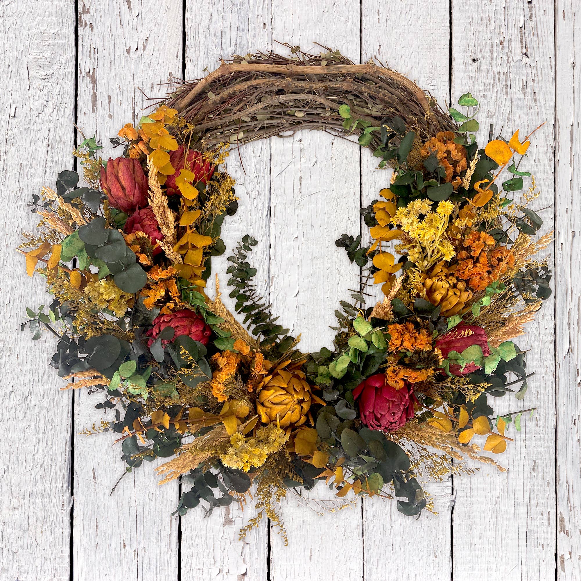 Ann Fall Floral Wreath