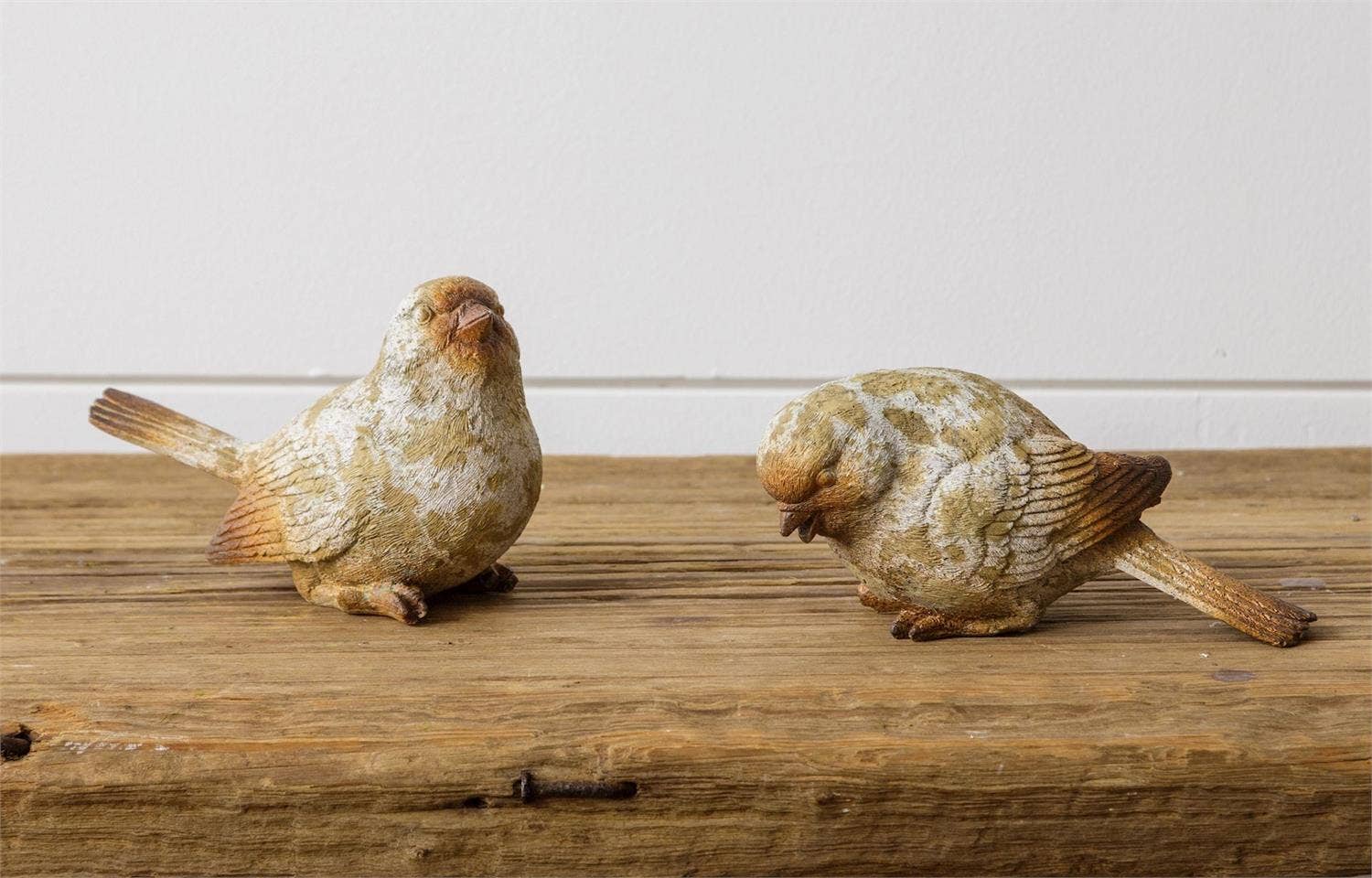 Weathered Birds: Set of 4