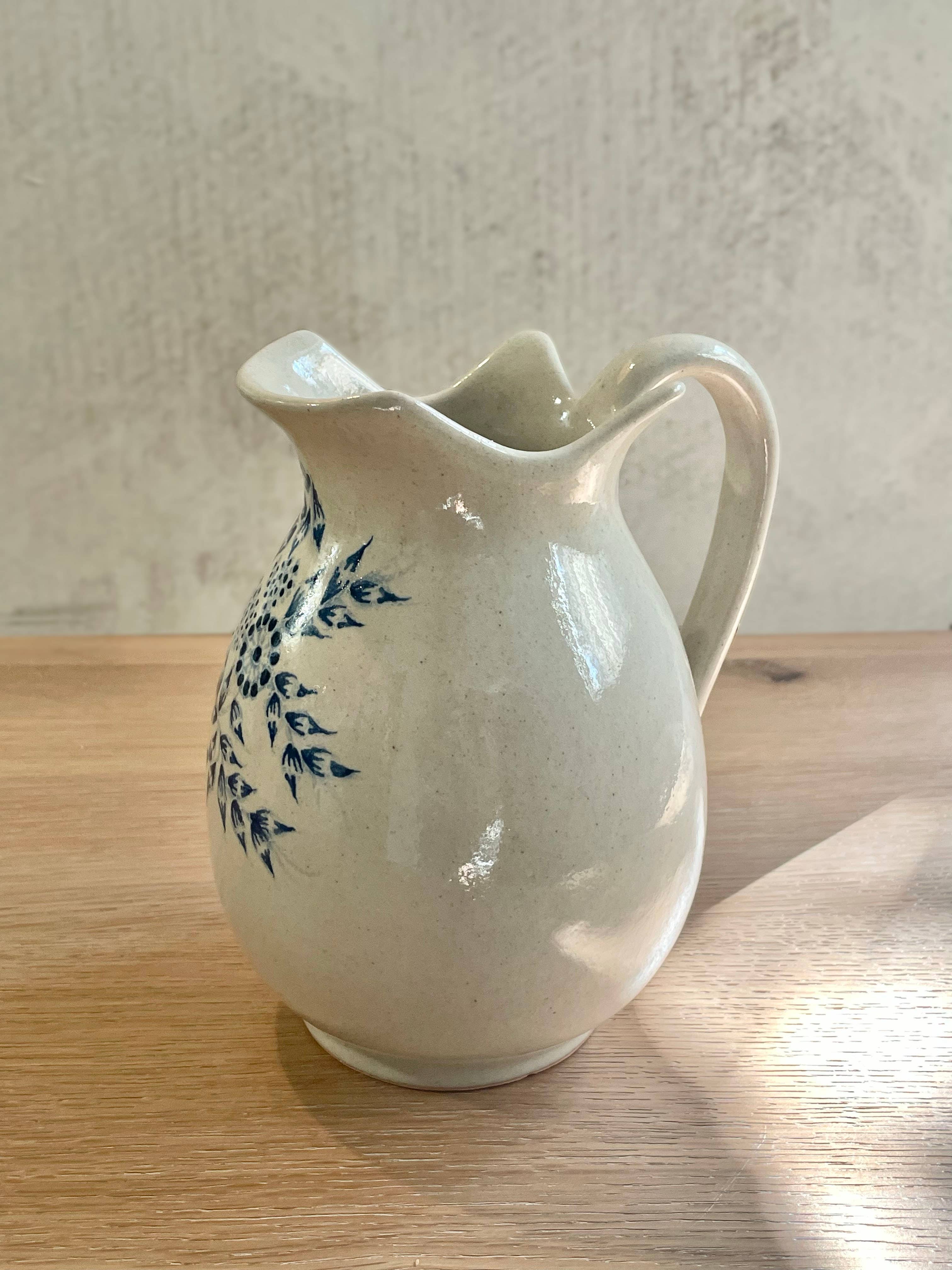 Hand-Painted Talavera Pitcher