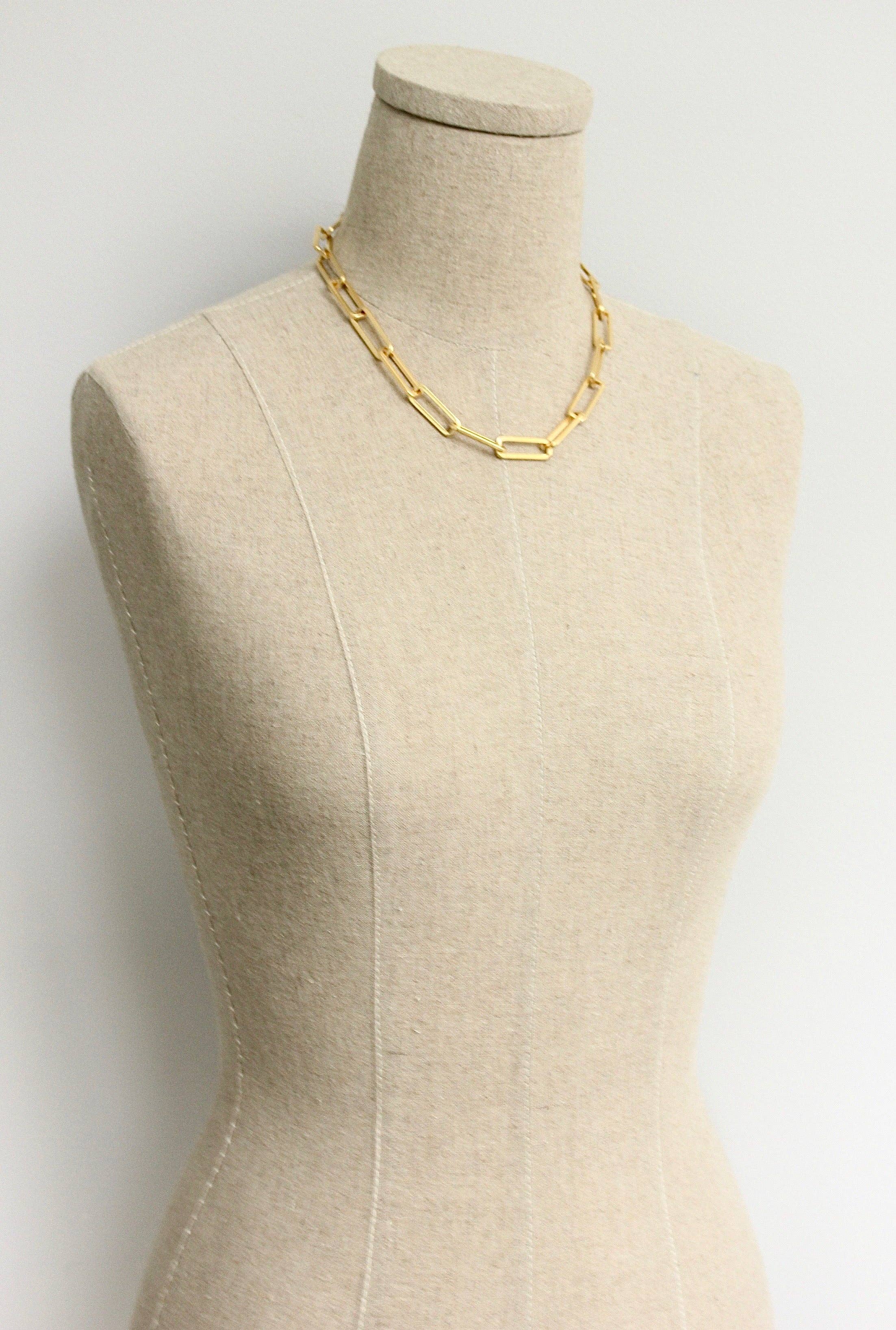 Paperclip Chain Necklace