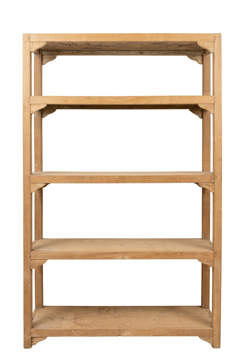 Antique Wooden Display Shelves