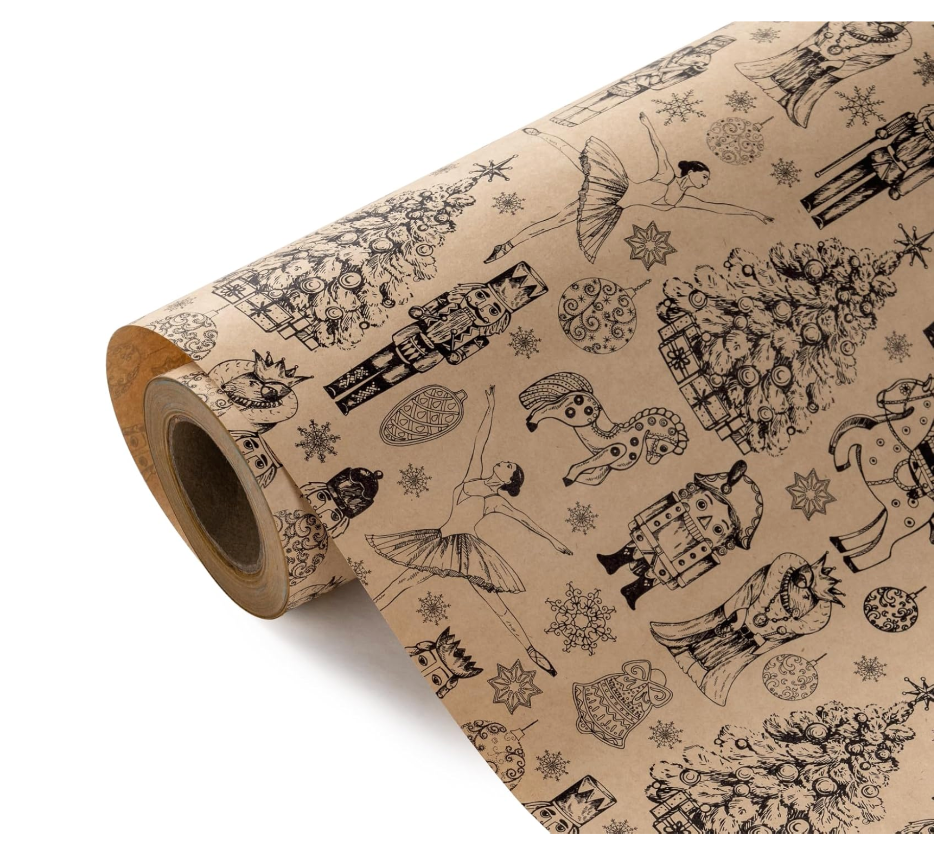 Vintage Wrapping Paper: Nutcracker