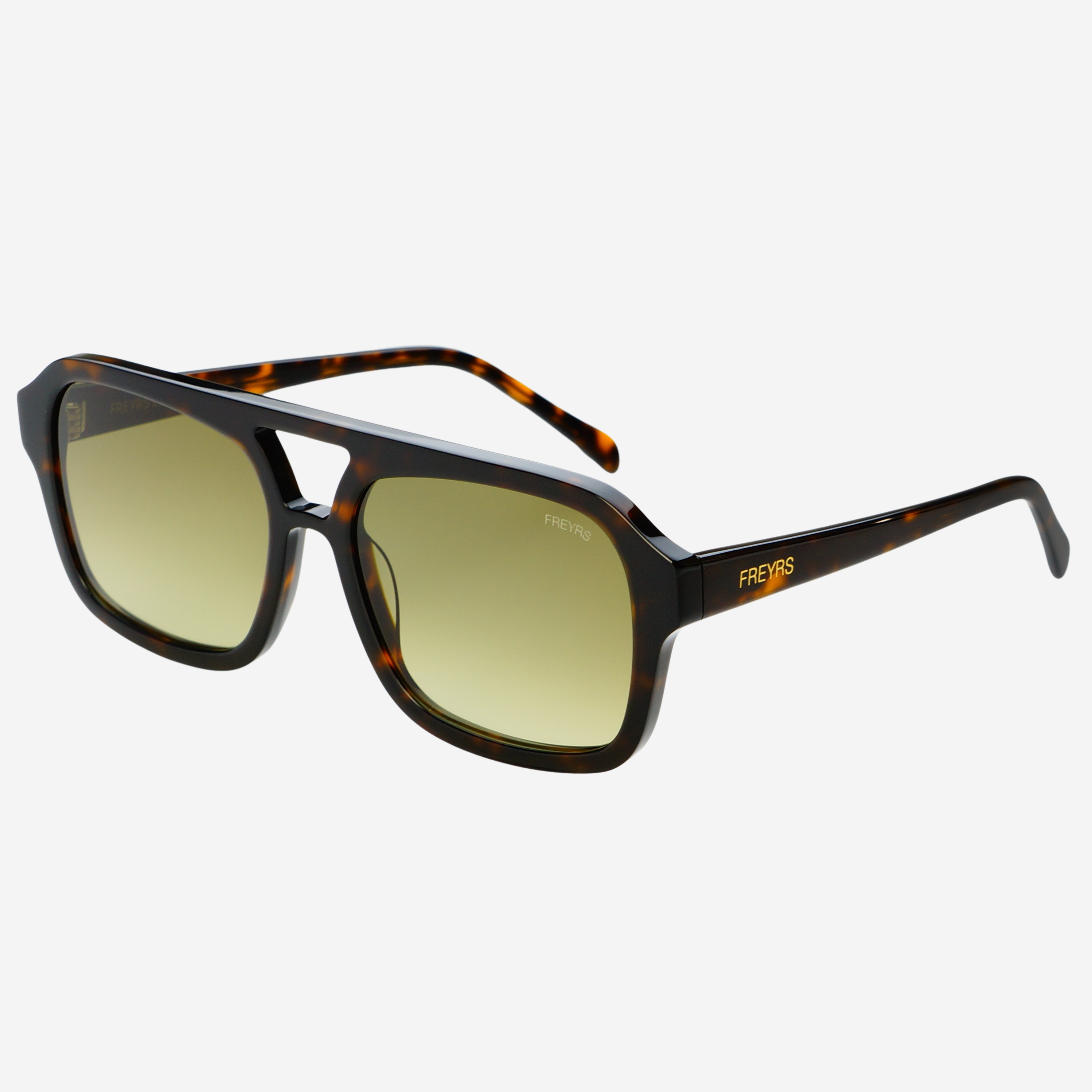 Havana Aviator Sunglasses: Dark Tortoise