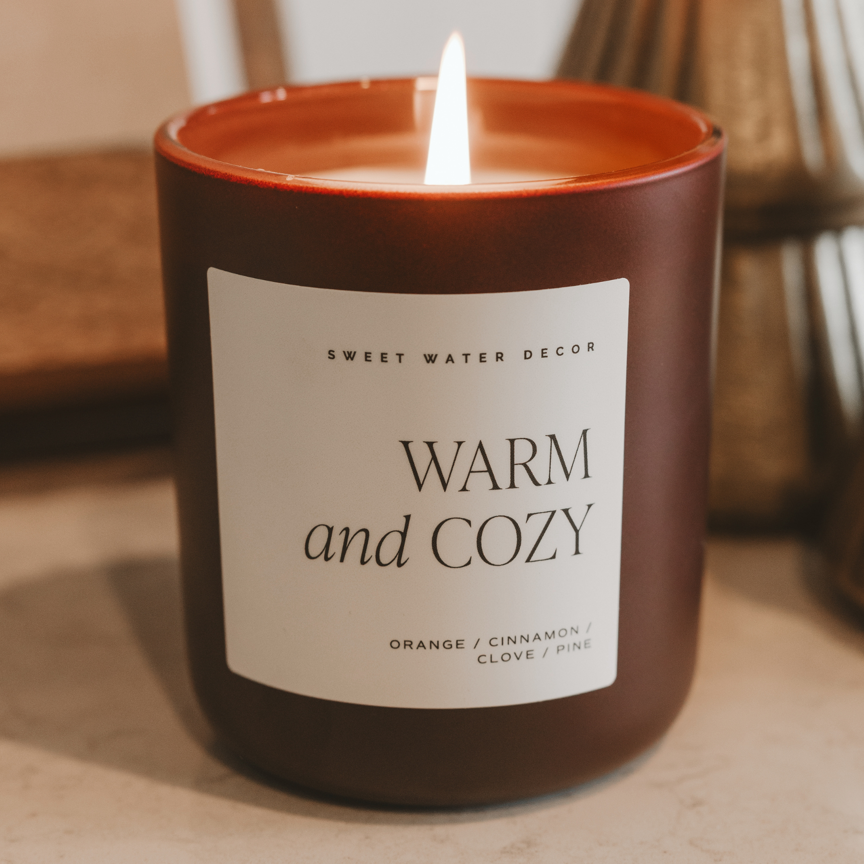 Warm & Cozy 15 oz Candle