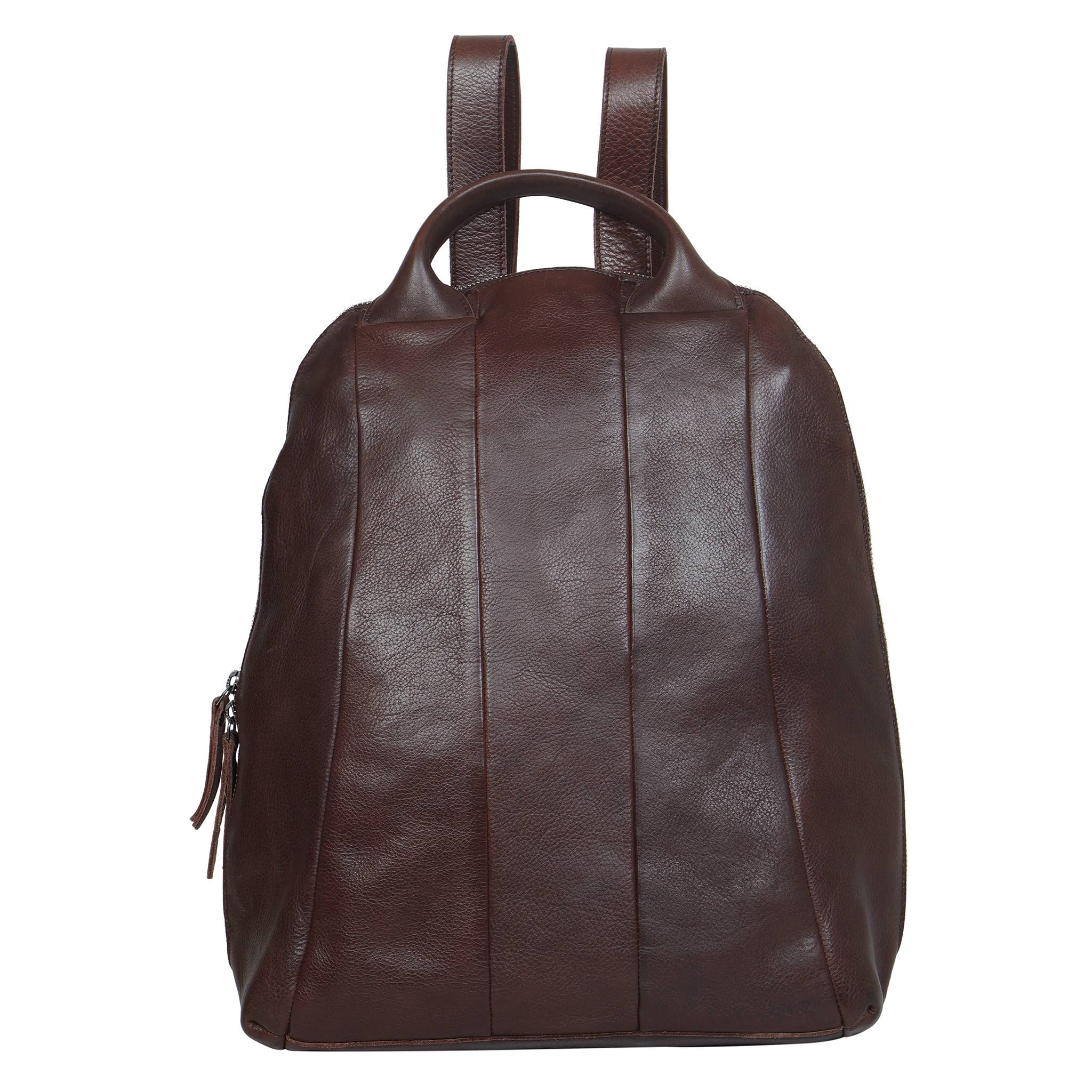 Moore Leather Backpack: Brown