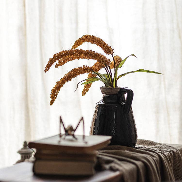 Artificial Yellow Millet Bundle: One Bunch