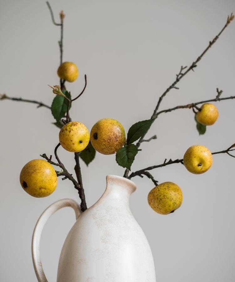Yellow Apple & Pear Stem