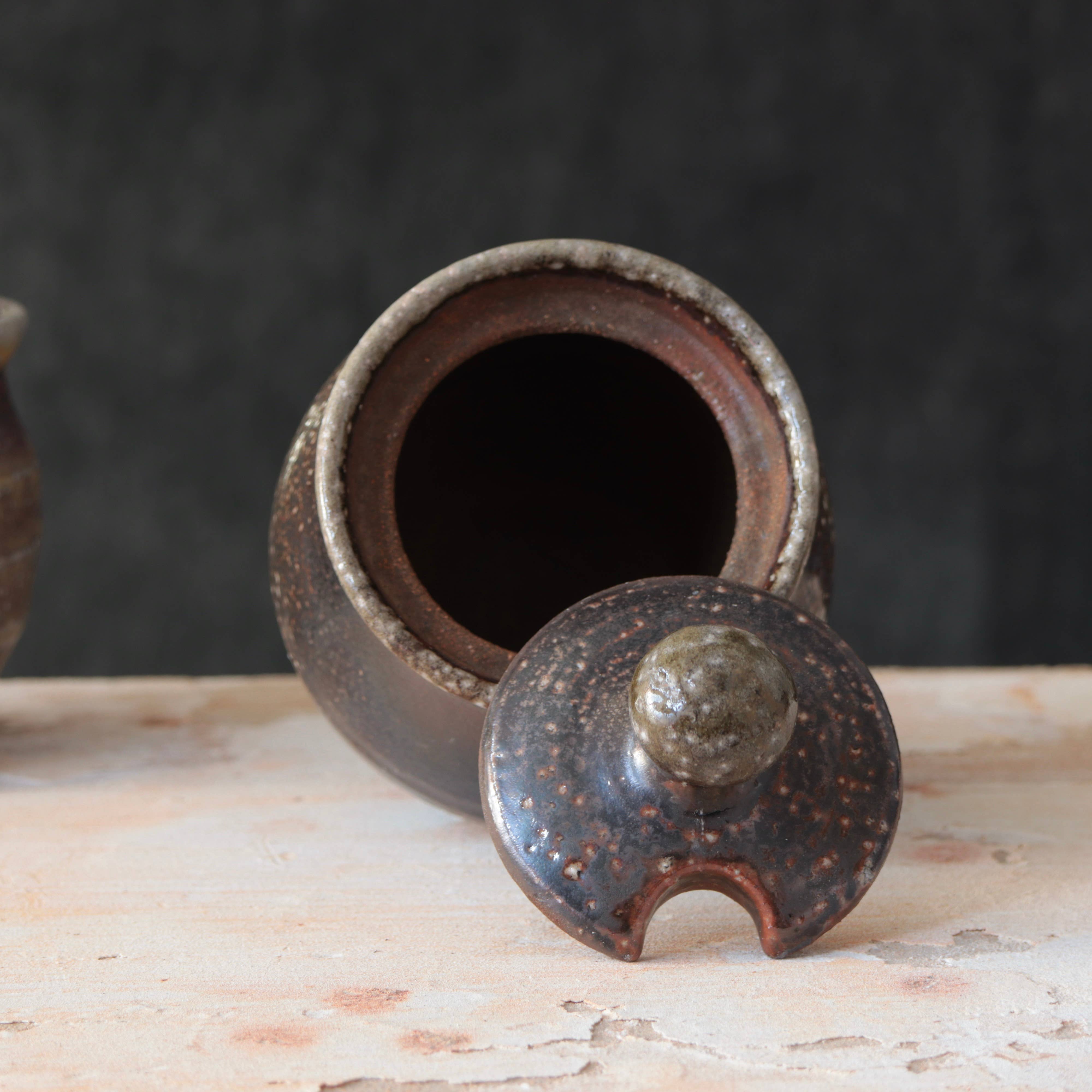 Soda-Fired Sugar Jars