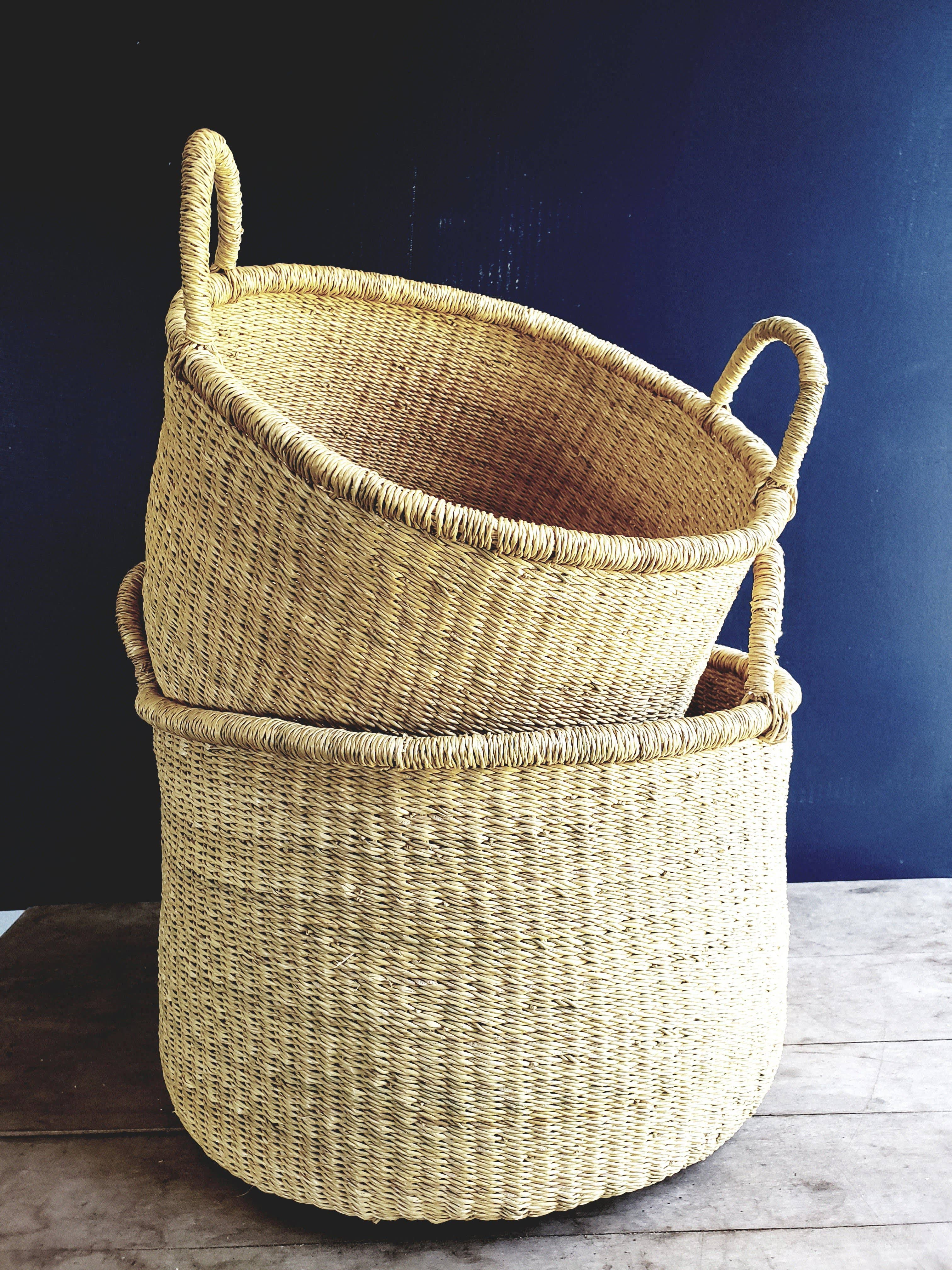 Accra Round Storage Basket: Medium